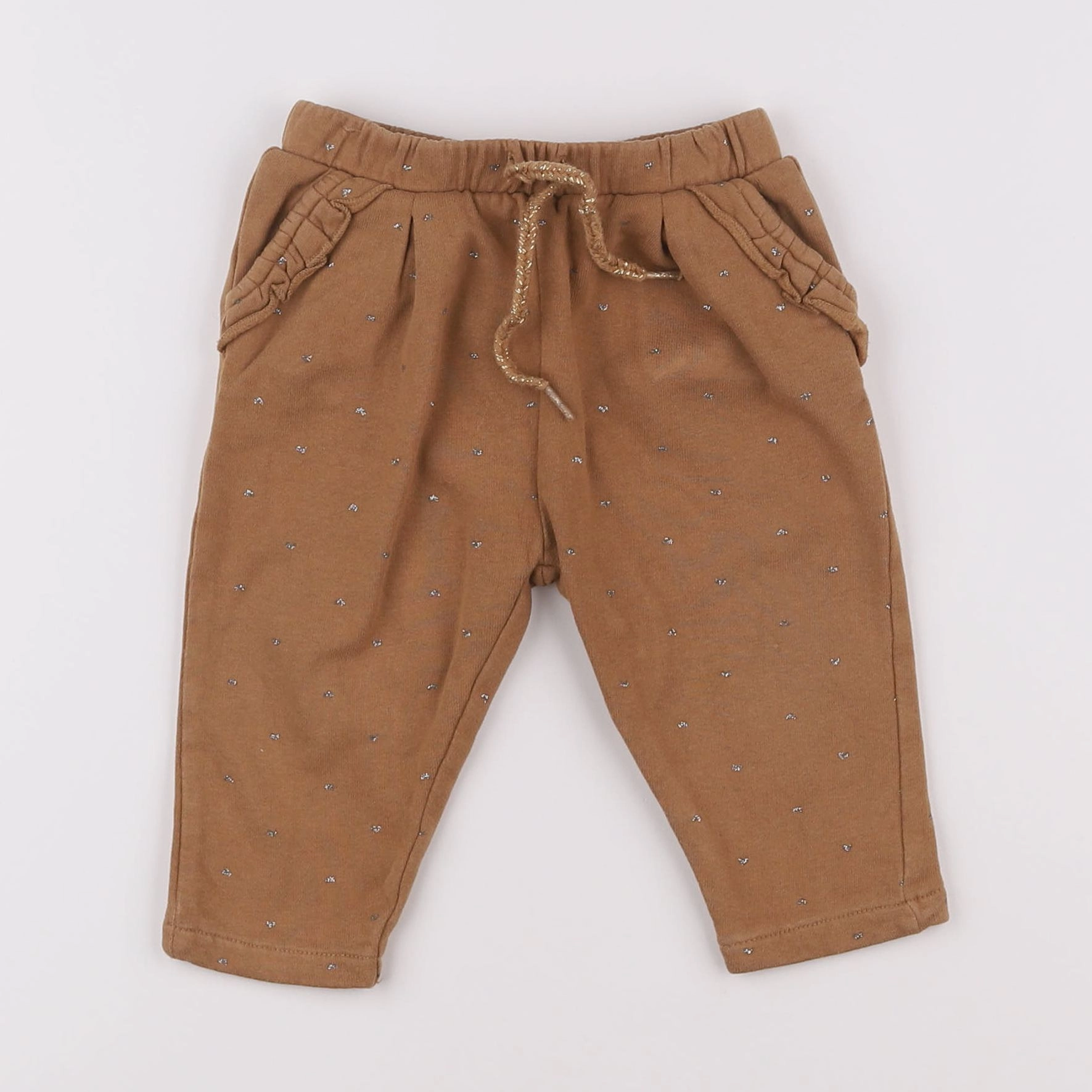 Vertbaudet - jogging marron - 12 mois