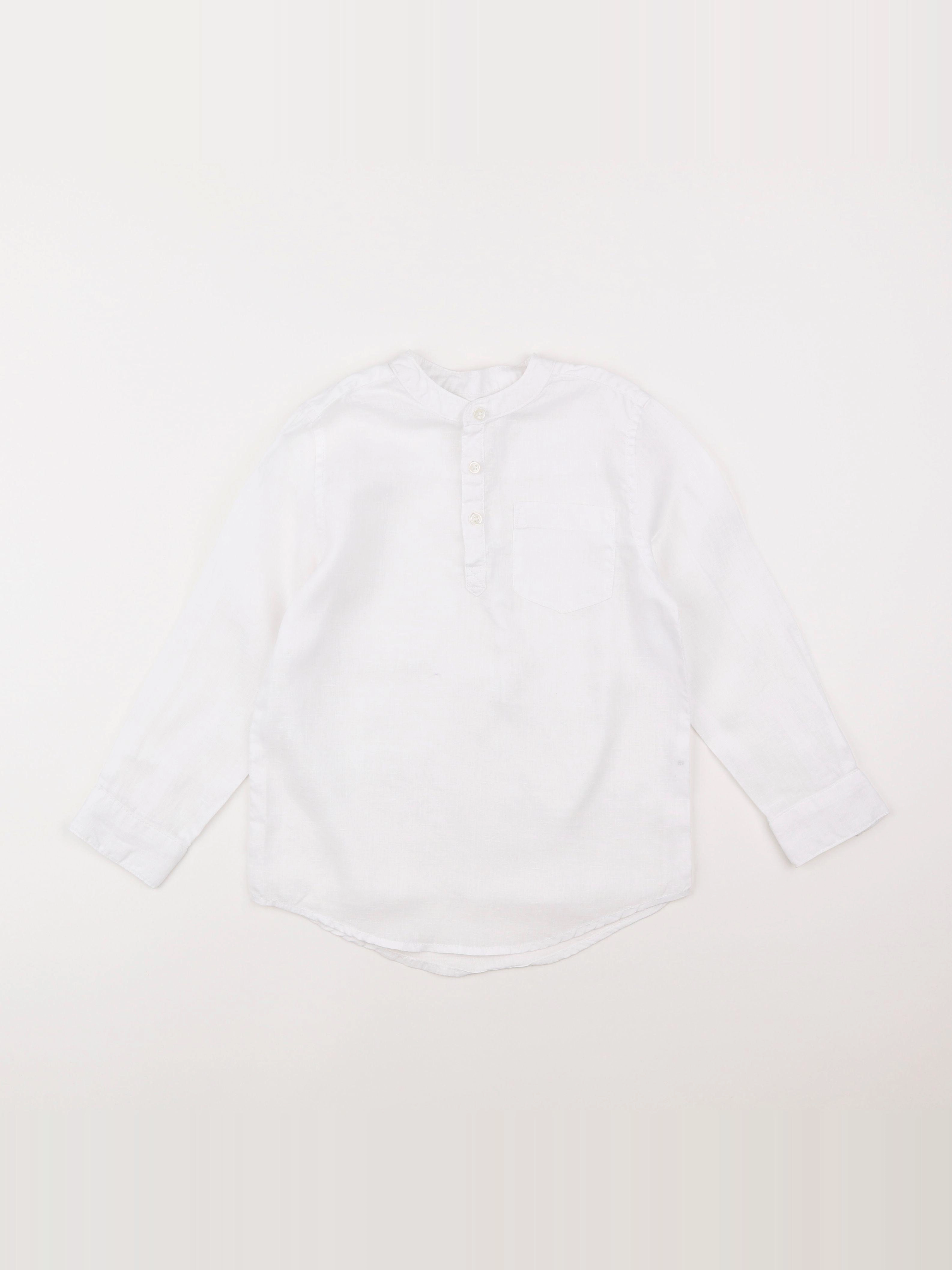 Monoprix - chemise blanc - 6 ans