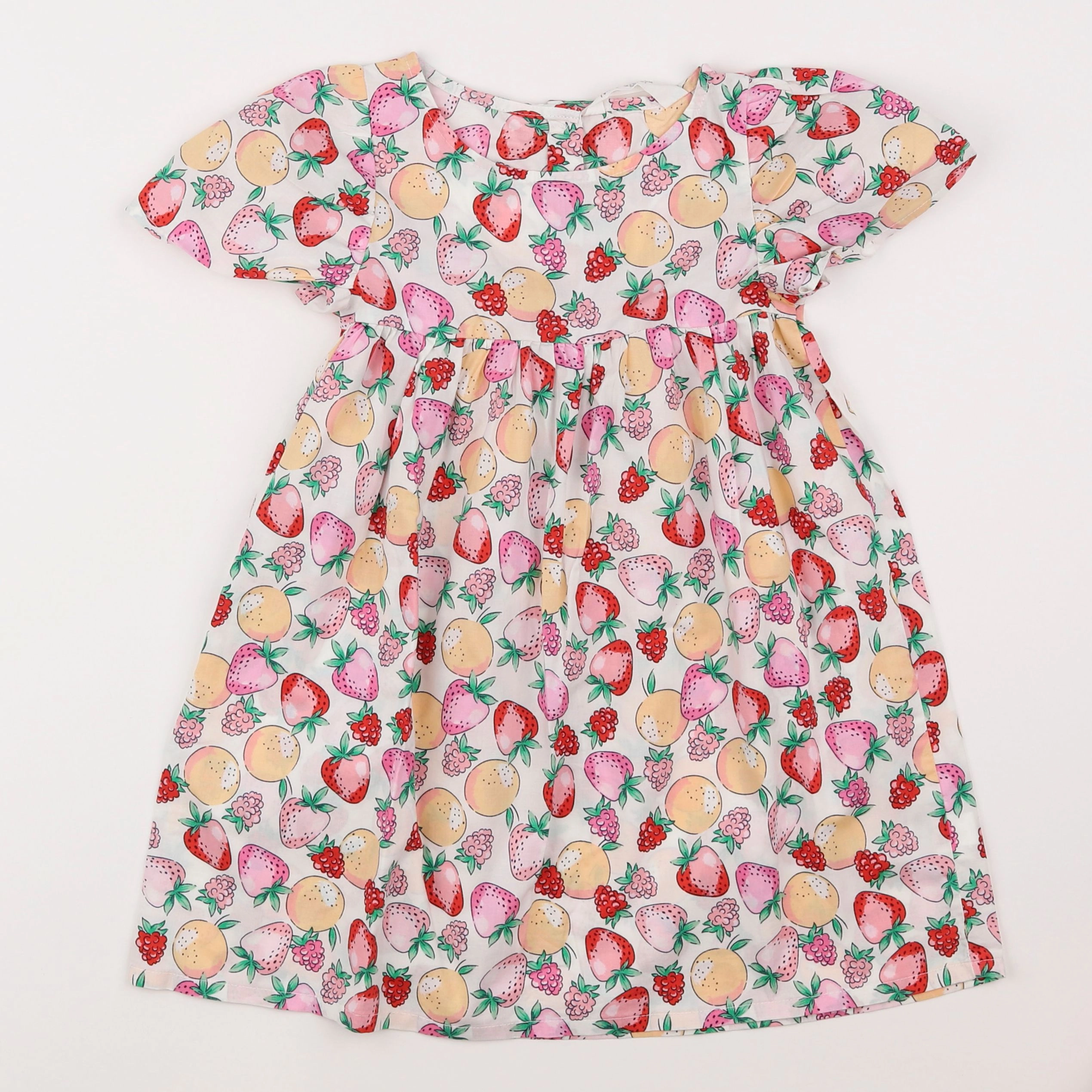 H&M - robe multicolore - 3/4 ans