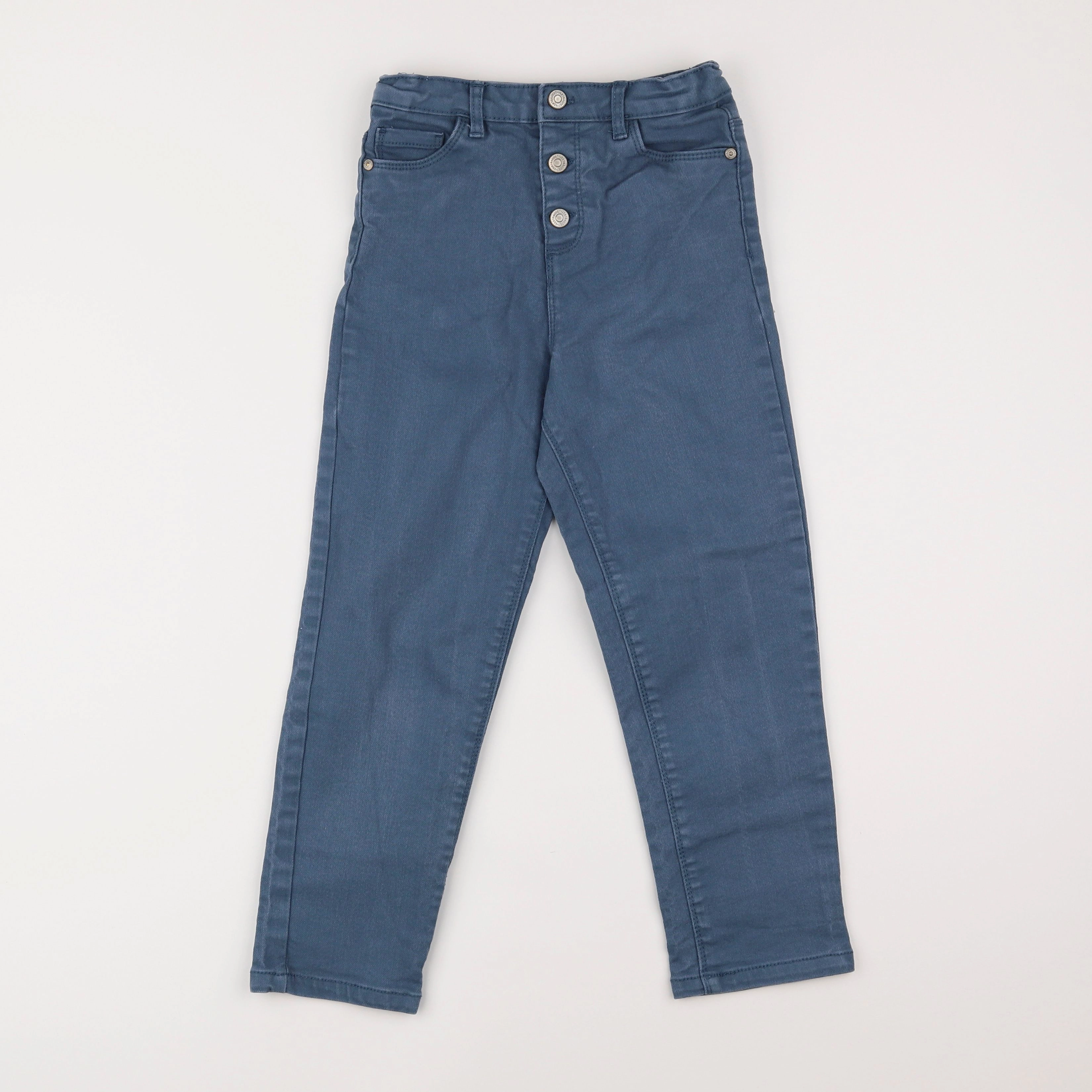 Vertbaudet - pantalon bleu - 8 ans