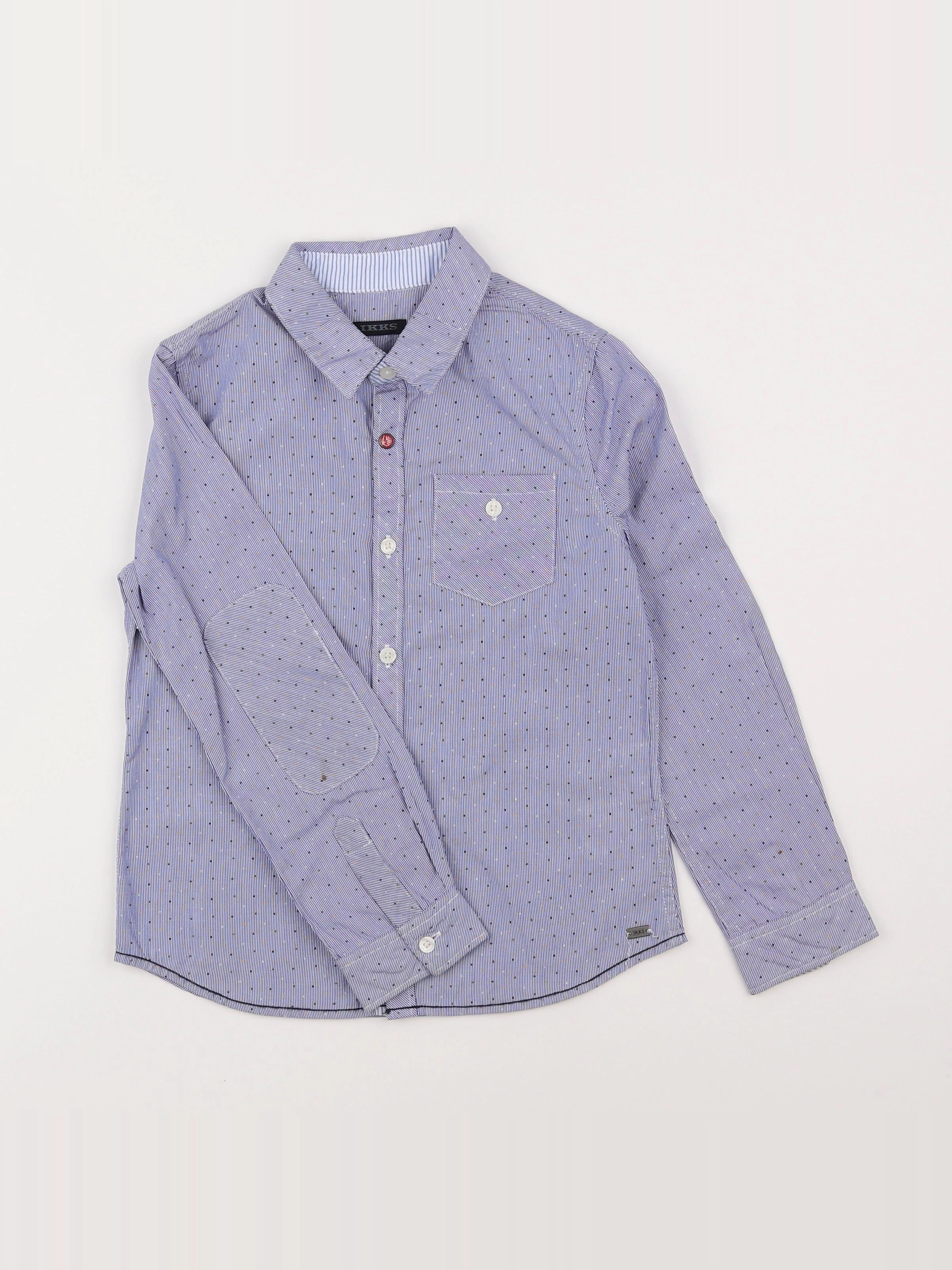 IKKS - chemise blanc, bleu - 6 ans