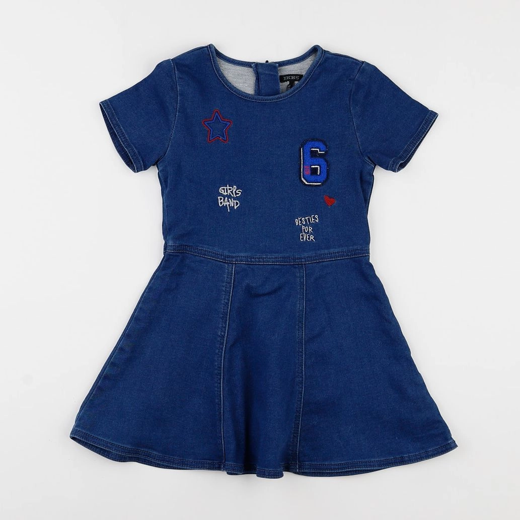 IKKS - robe bleu - 5 ans