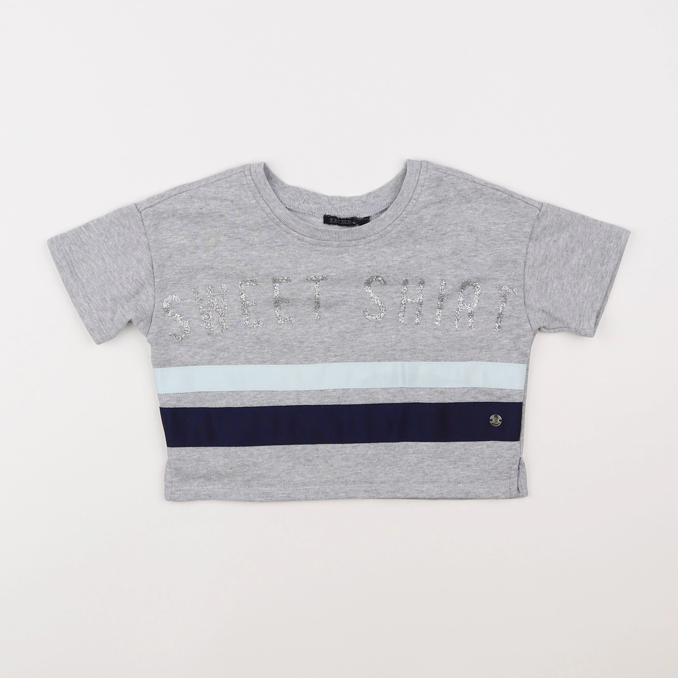 IKKS - tee-shirt gris - 6 ans