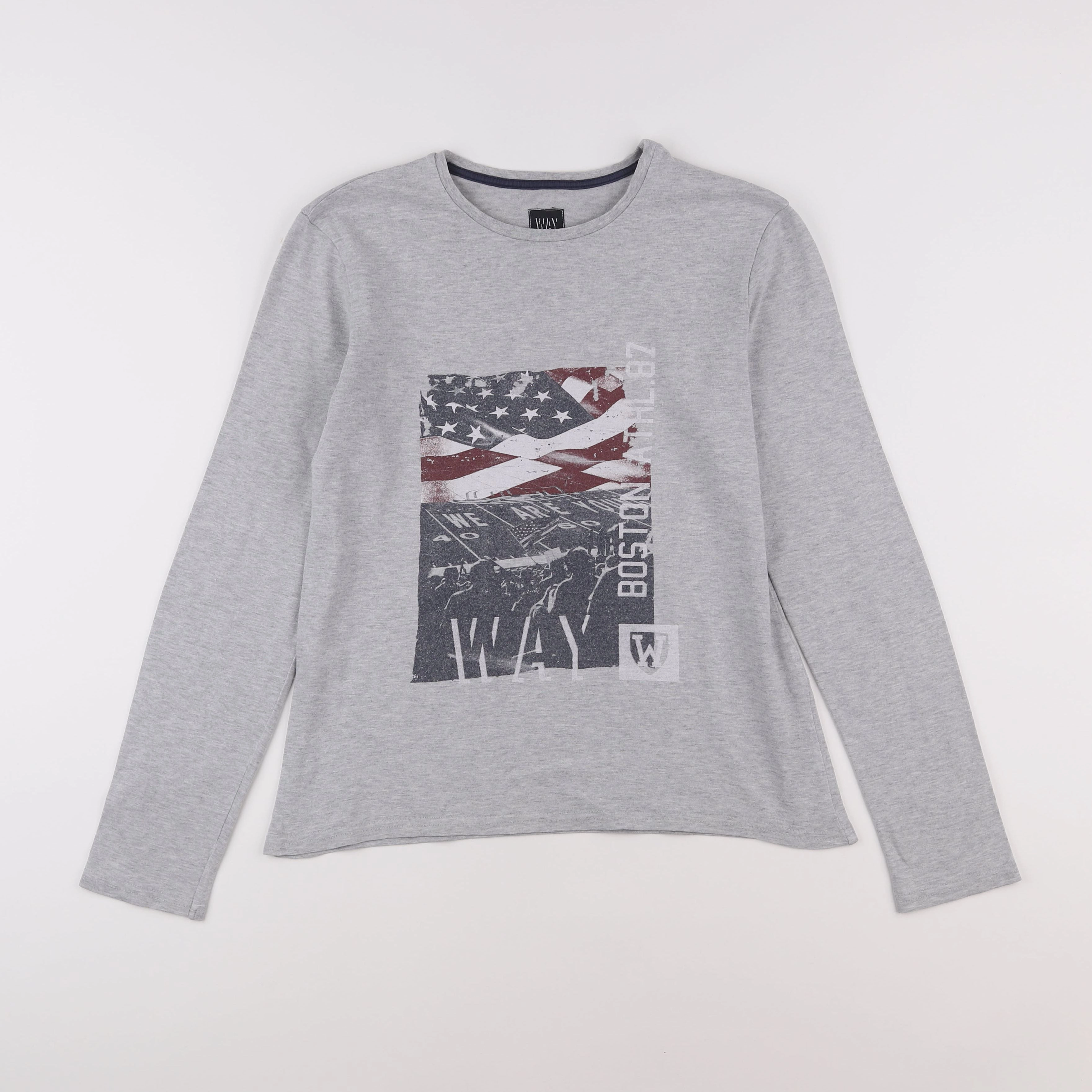 IKKS - tee-shirt gris - 14 ans