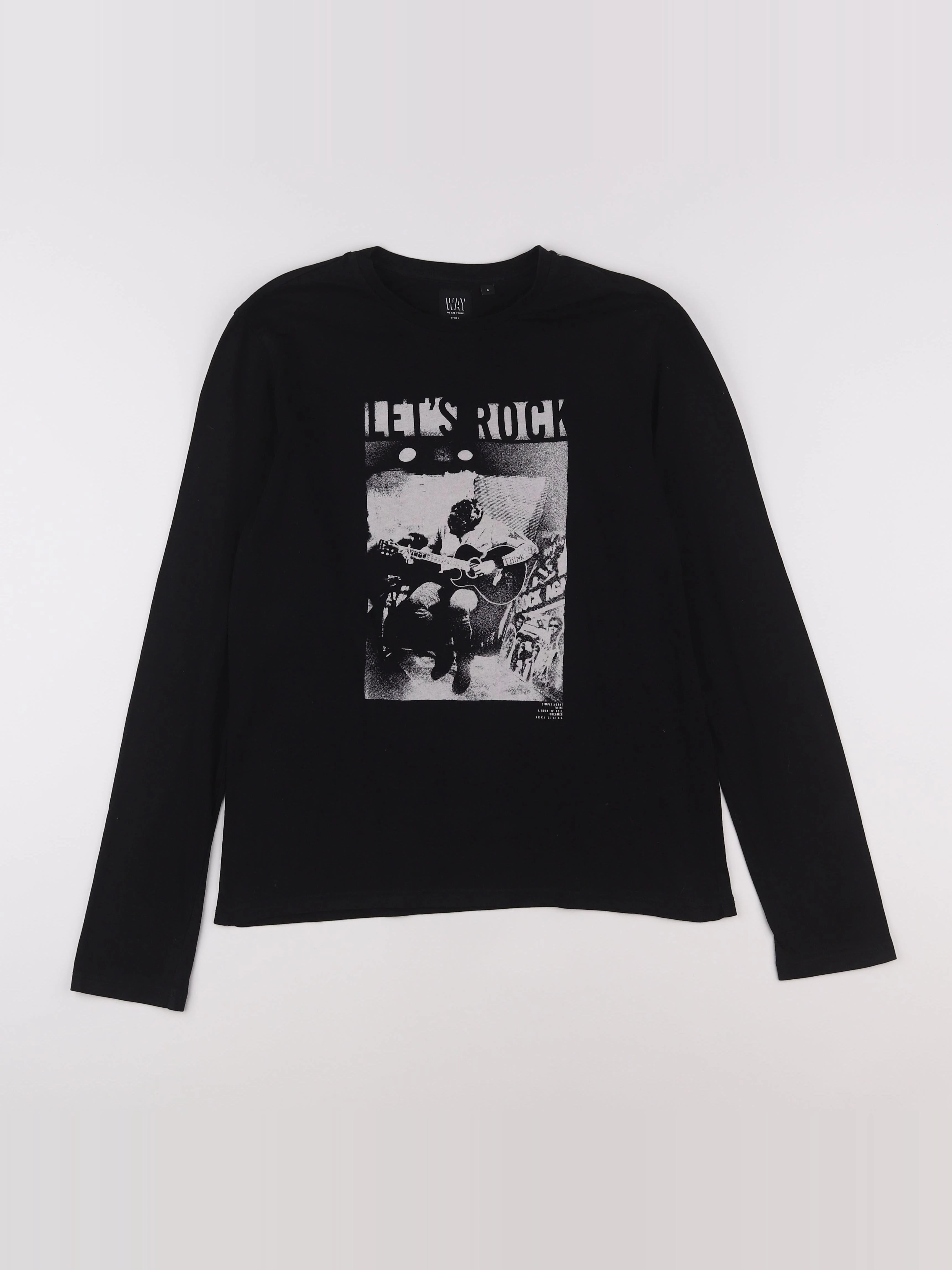 IKKS - tee-shirt noir - 14 ans