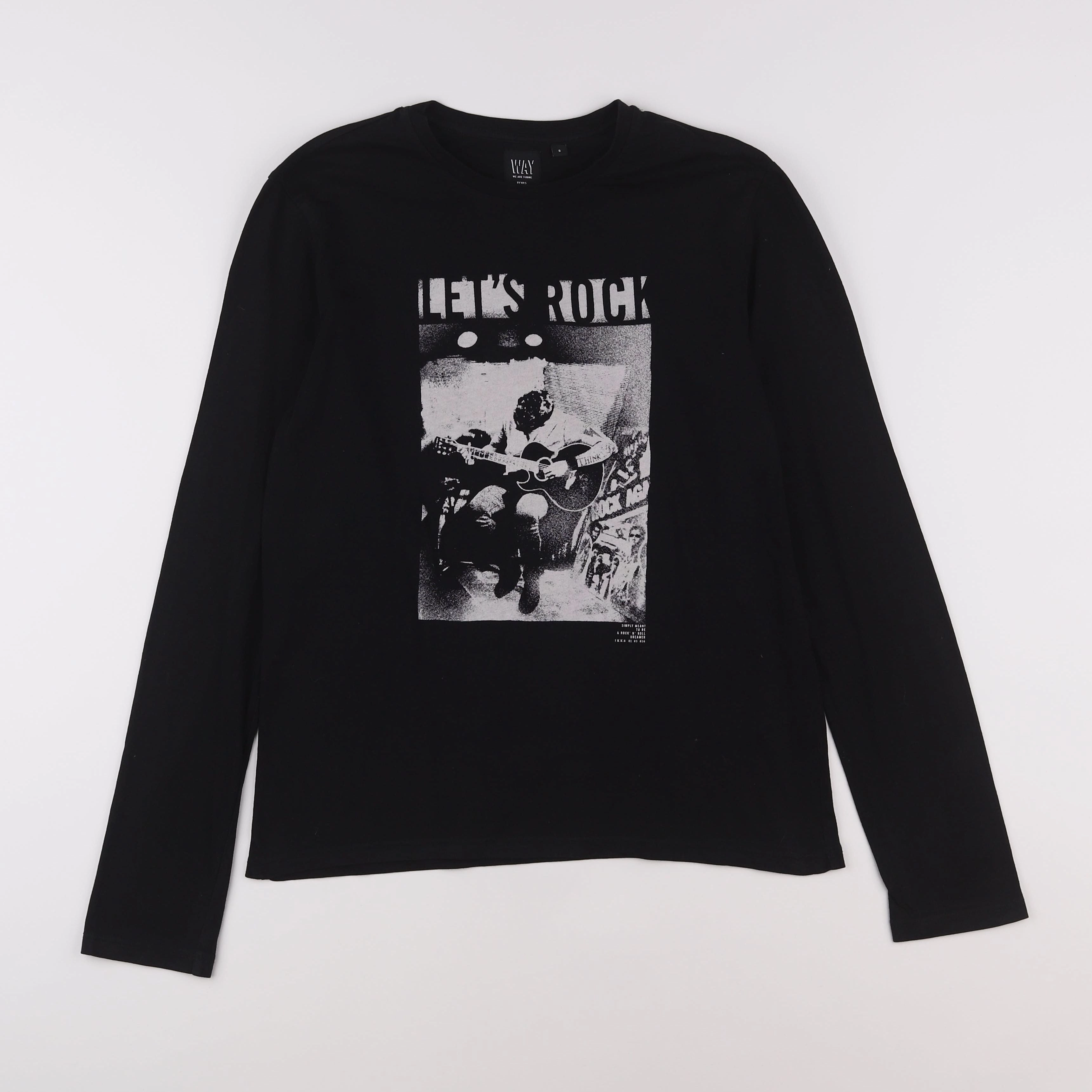 IKKS - tee-shirt noir - 14 ans