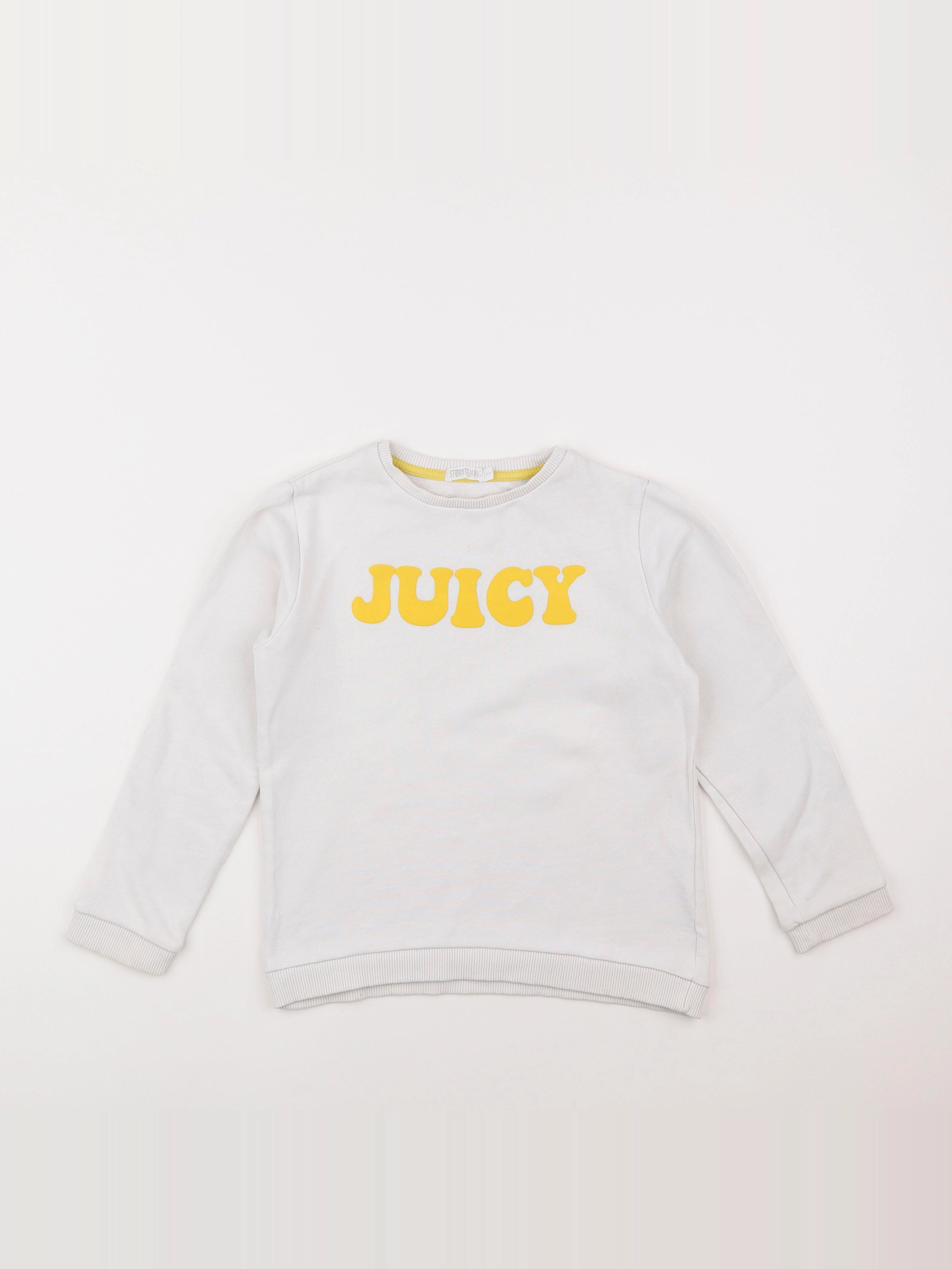 Storytelling - sweat blanc - 8 ans