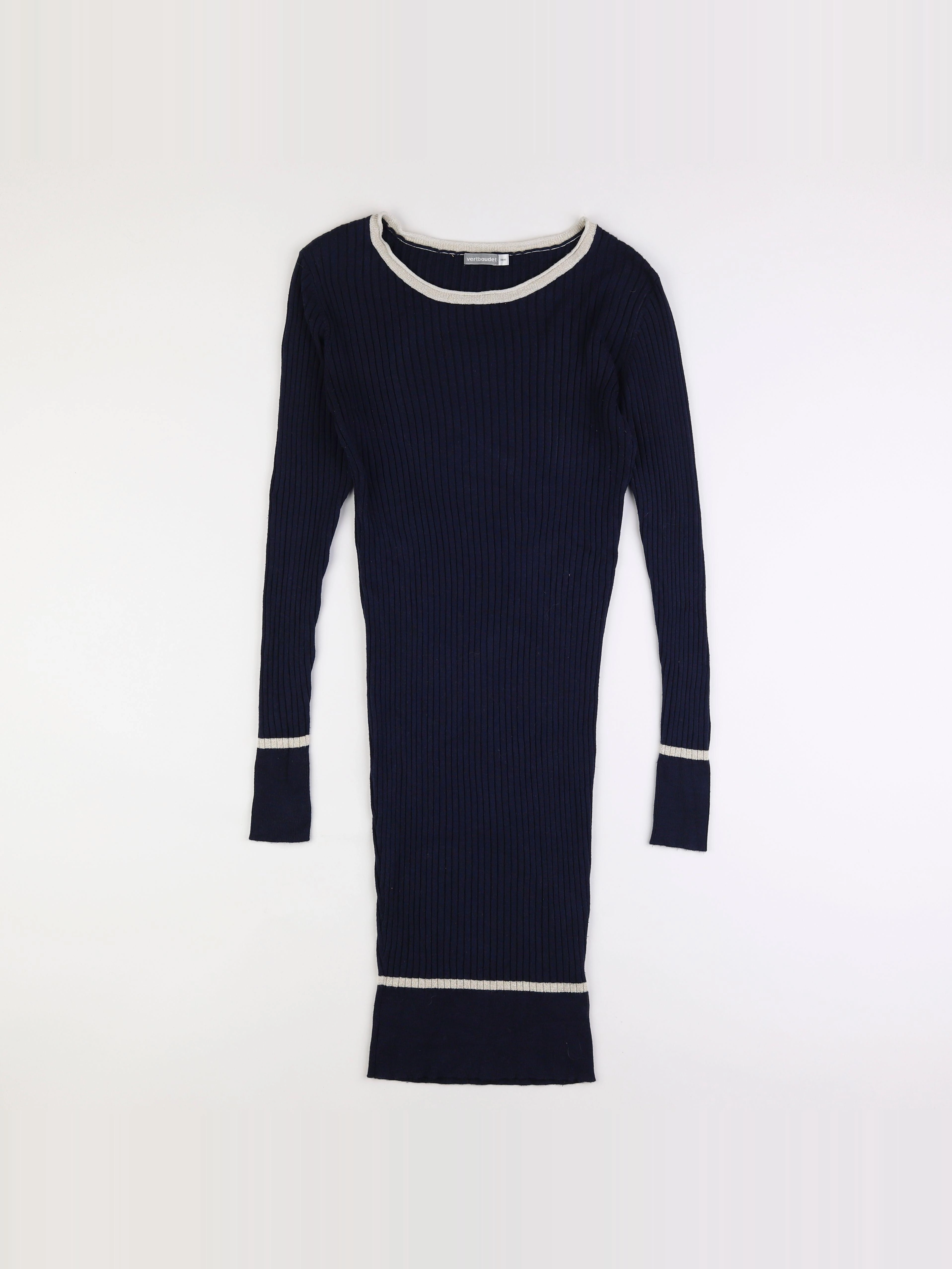 Vertbaudet - robe grossesse bleu, or - 38 à 40