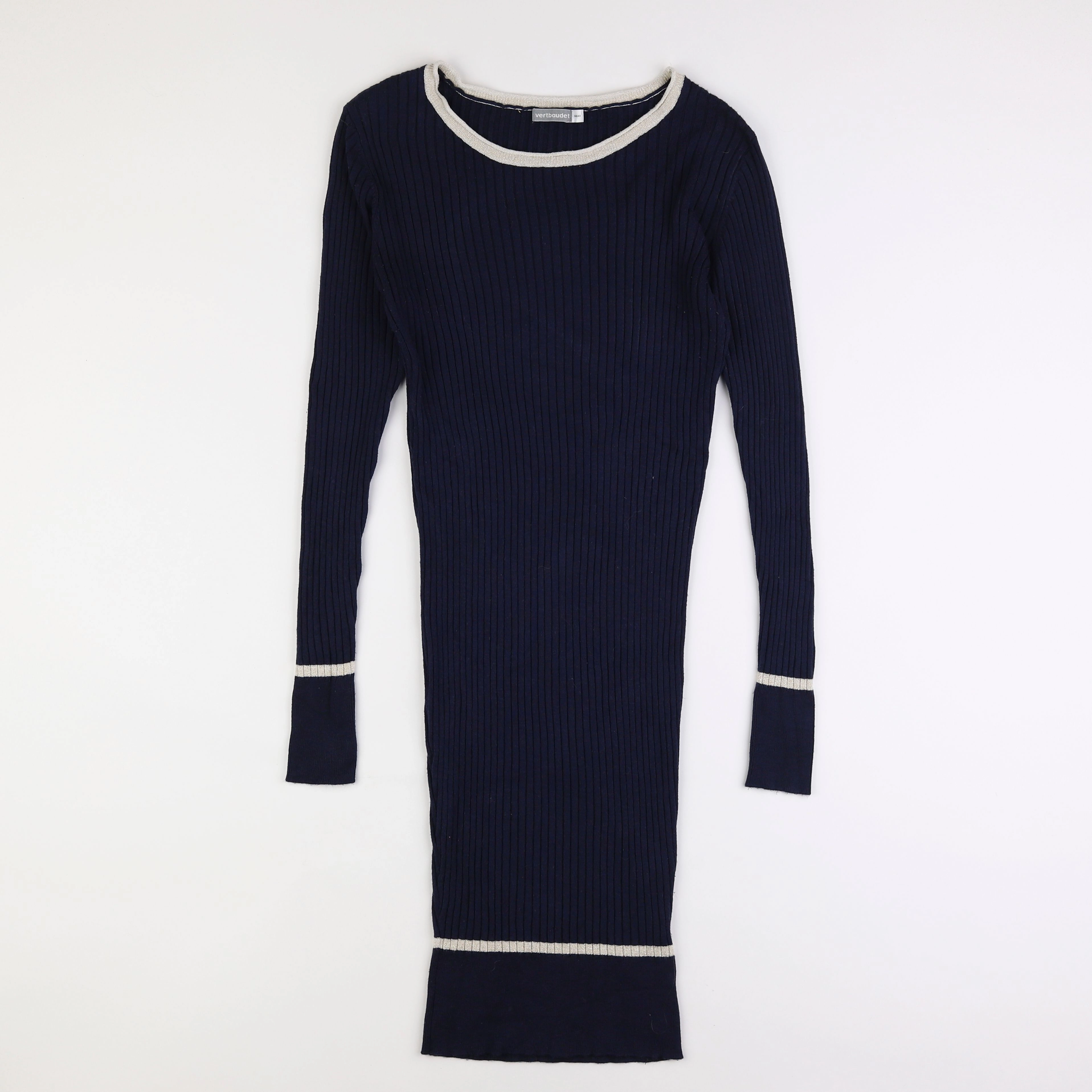 Vertbaudet - robe grossesse bleu, or - 38 à 40