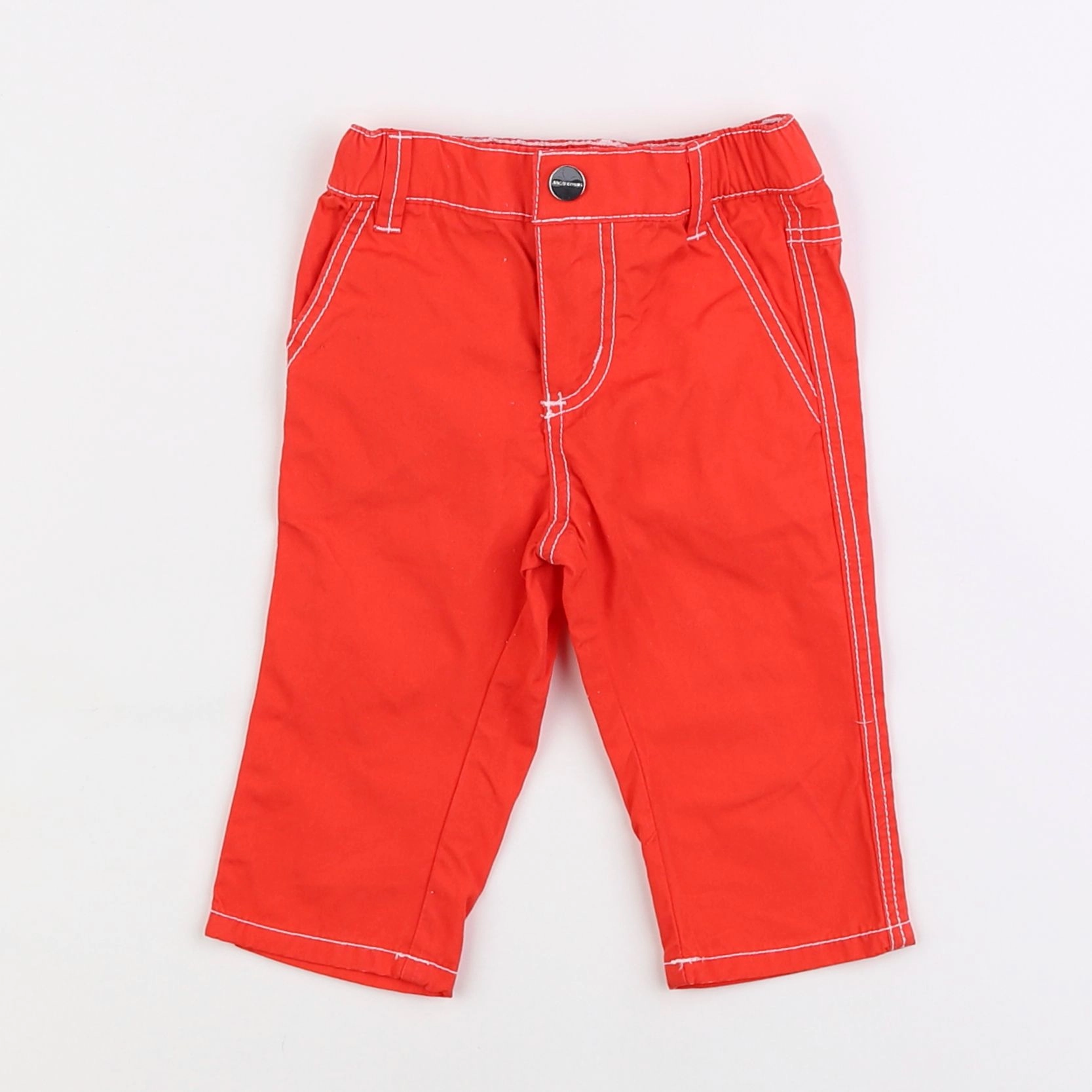 Jacadi - pantalon orange - 6 mois