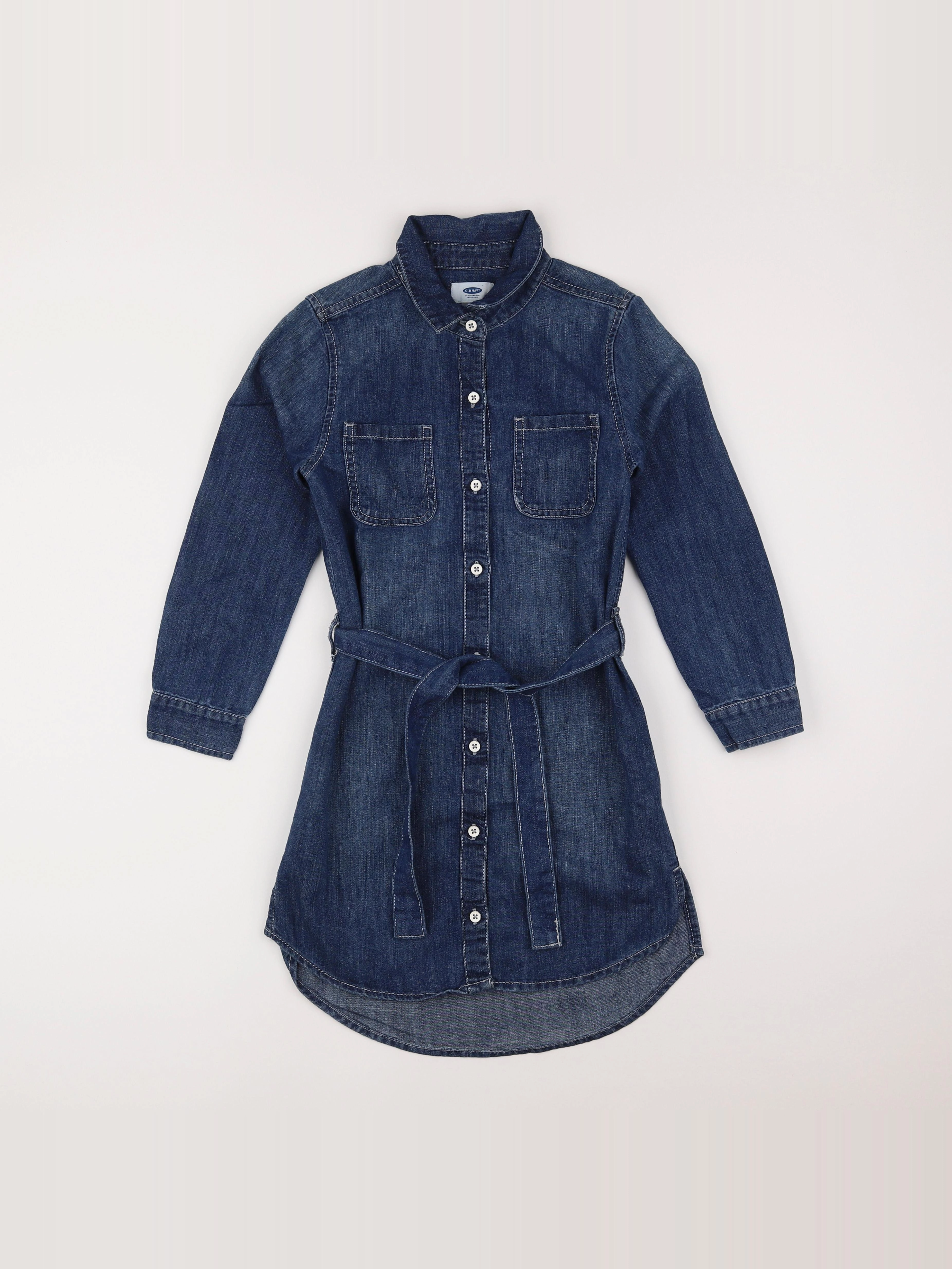 Old Navy - robe bleu - 8 ans