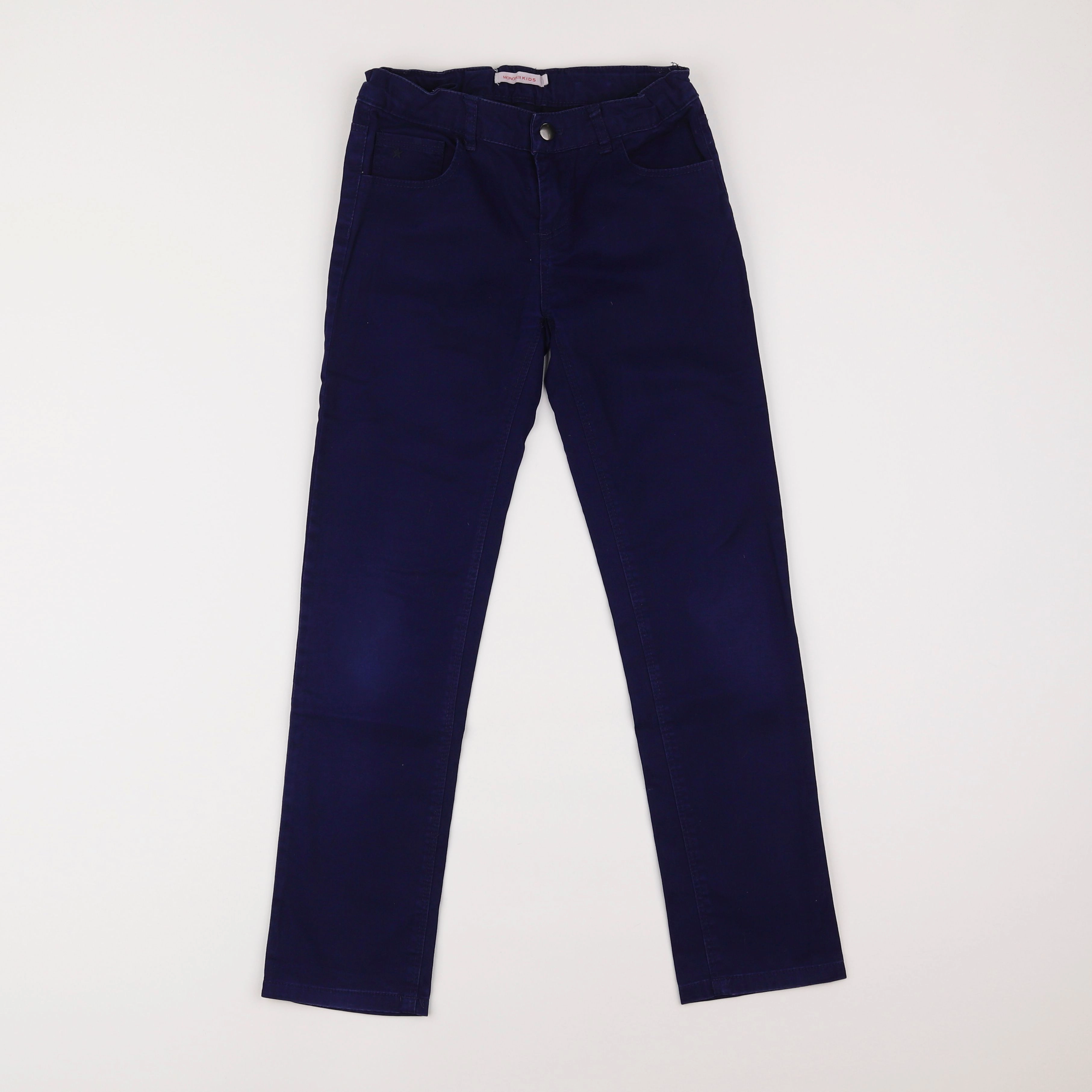 Monoprix - pantalon bleu - 8 ans