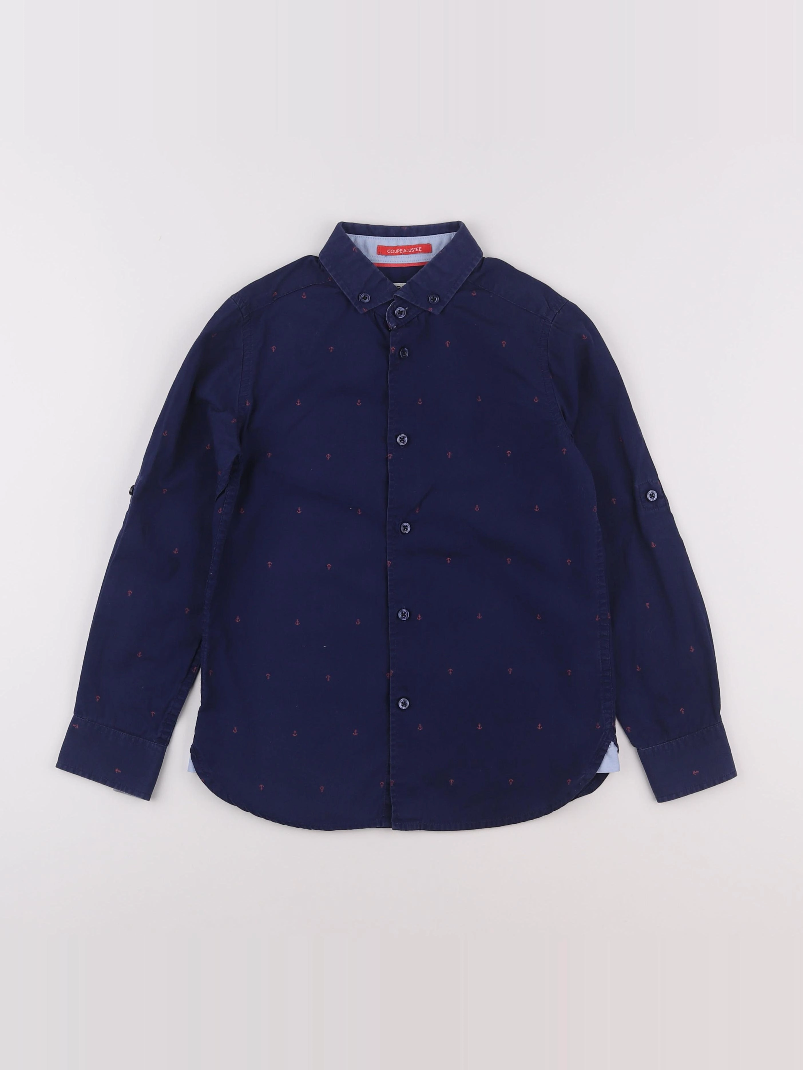 Cyrillus - chemise bleu - 8 ans