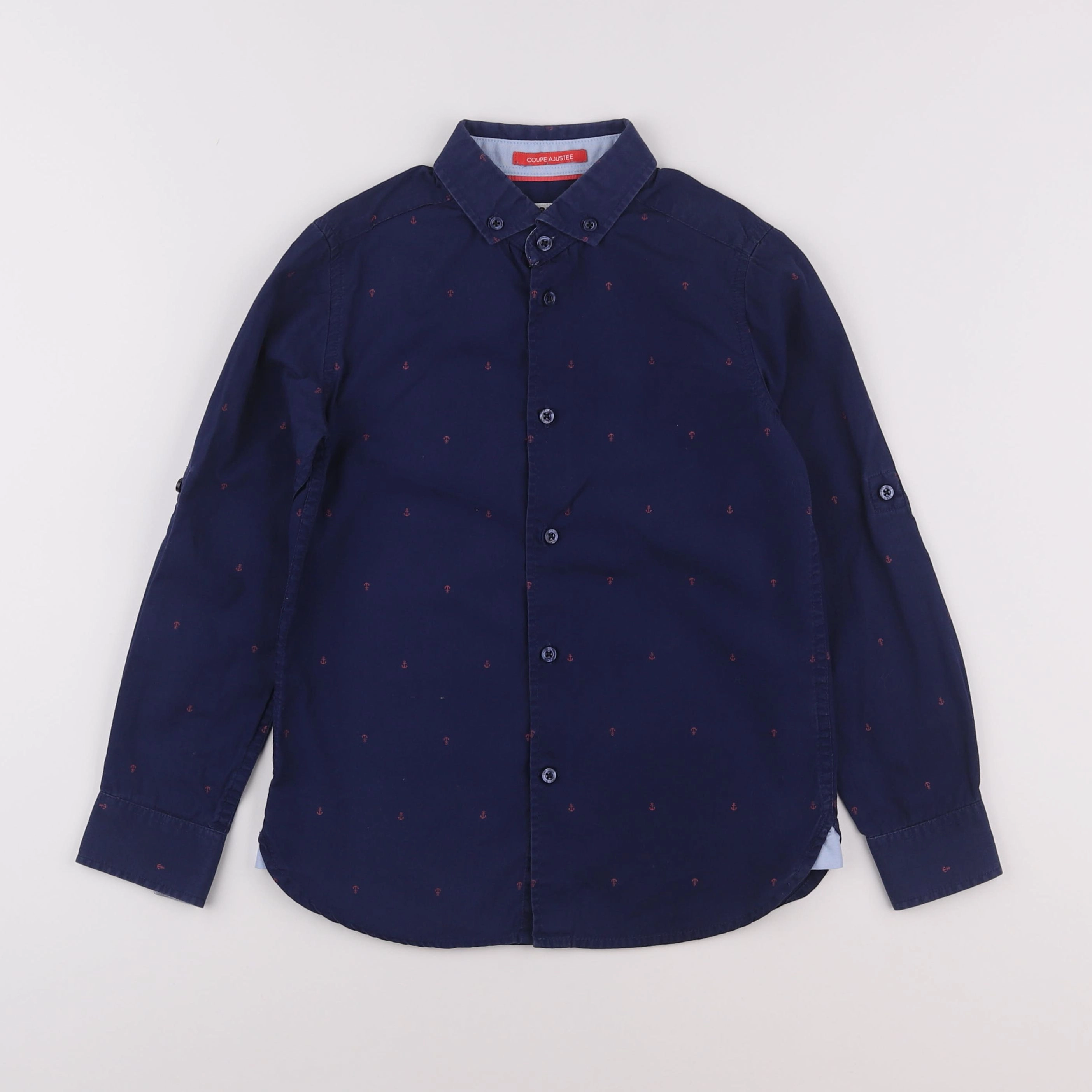Cyrillus - chemise bleu - 8 ans