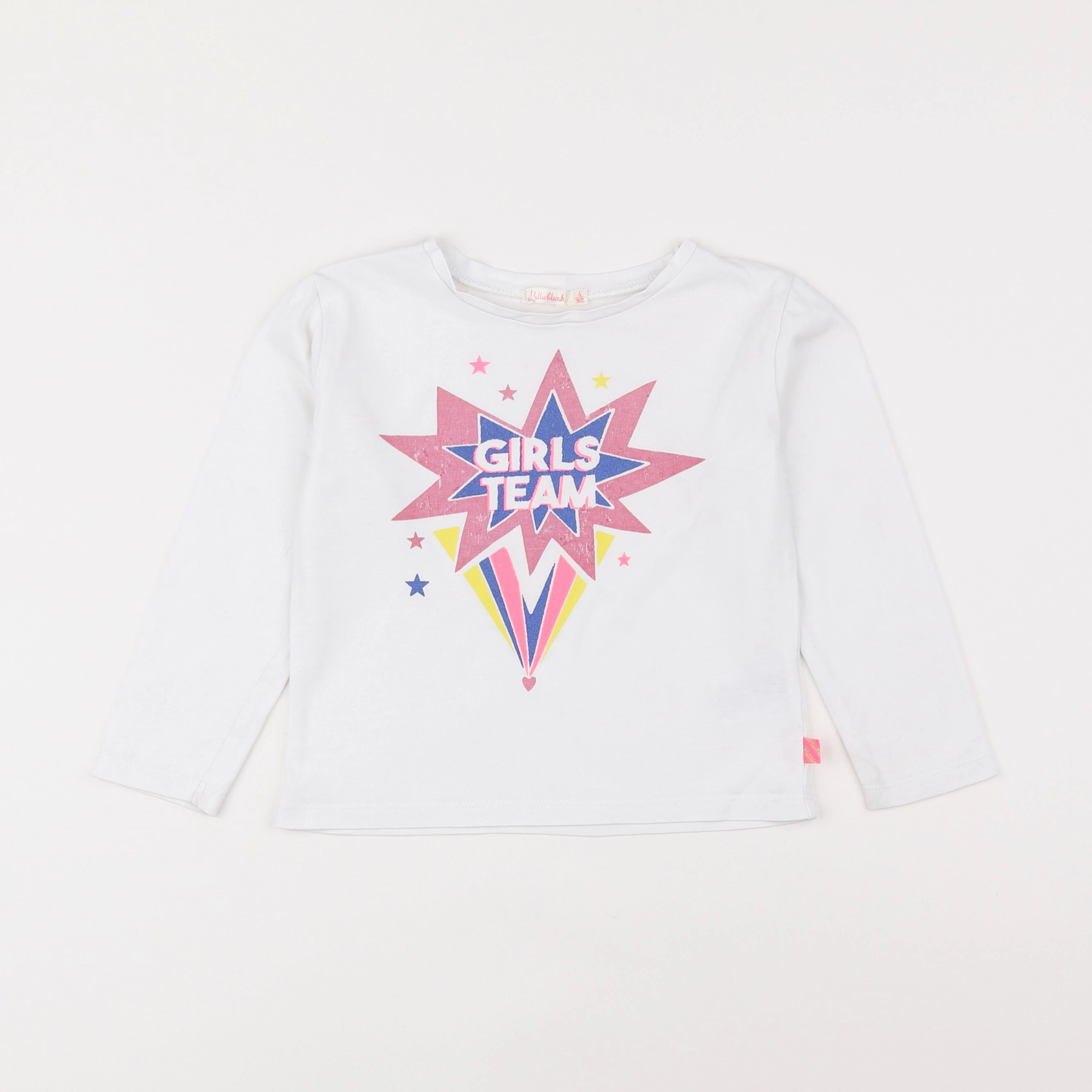 Billie Blush - tee-shirt blanc - 4 ans