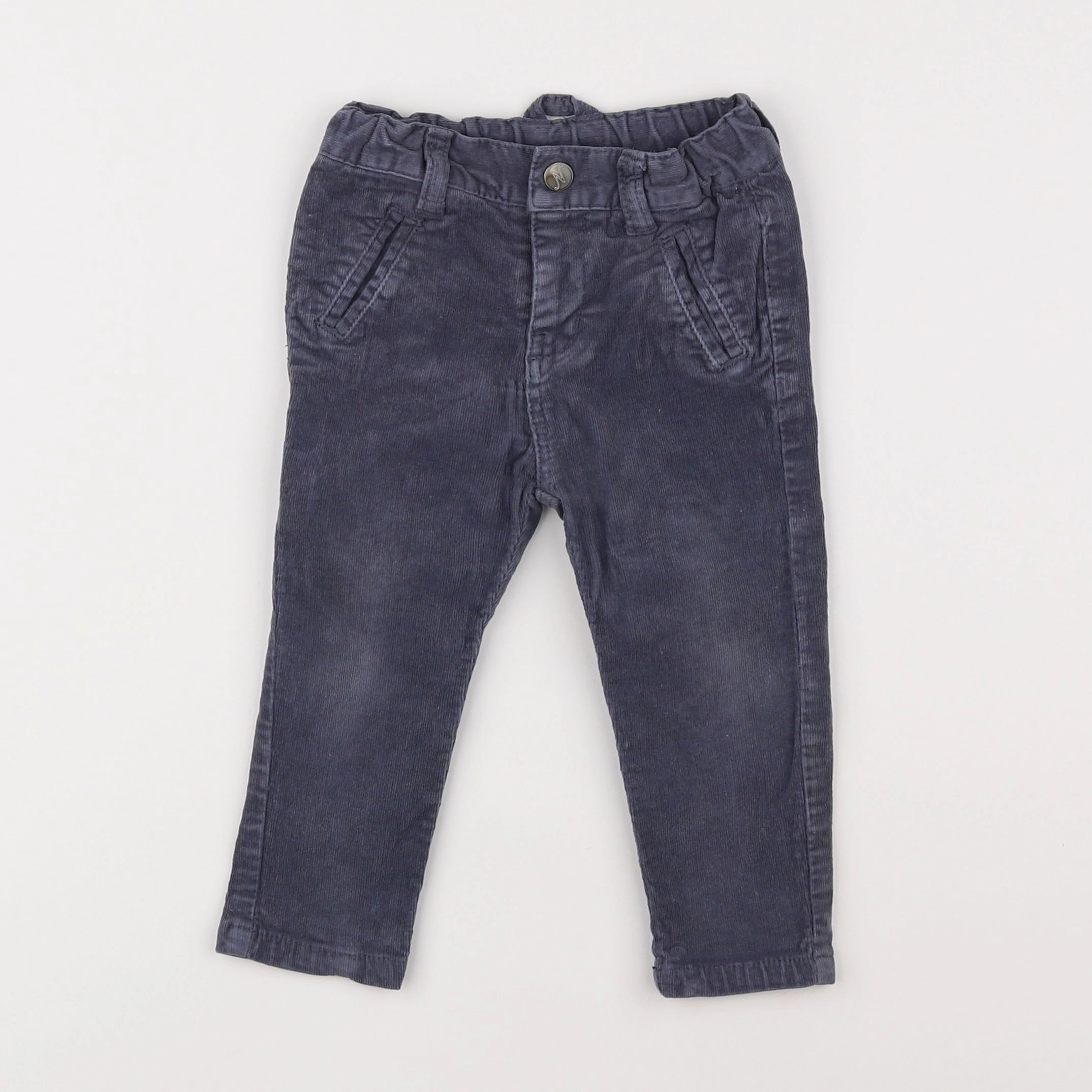 Noukie's - pantalon bleu - 12 mois