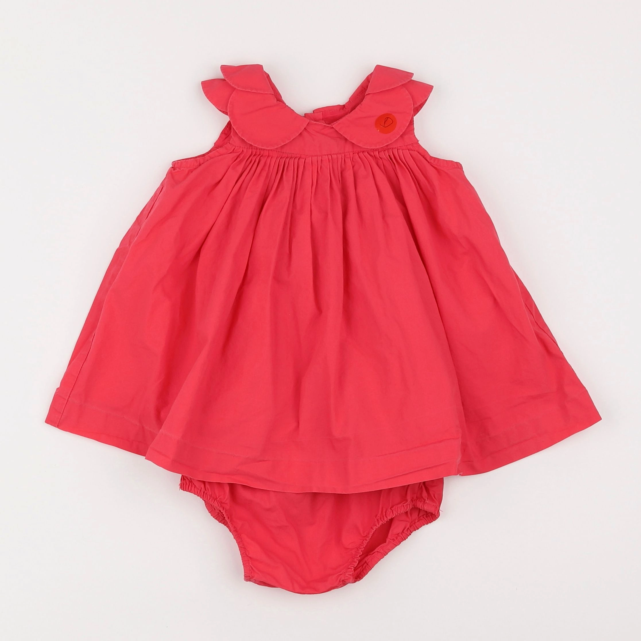 Jacadi - robe rose - 6 mois