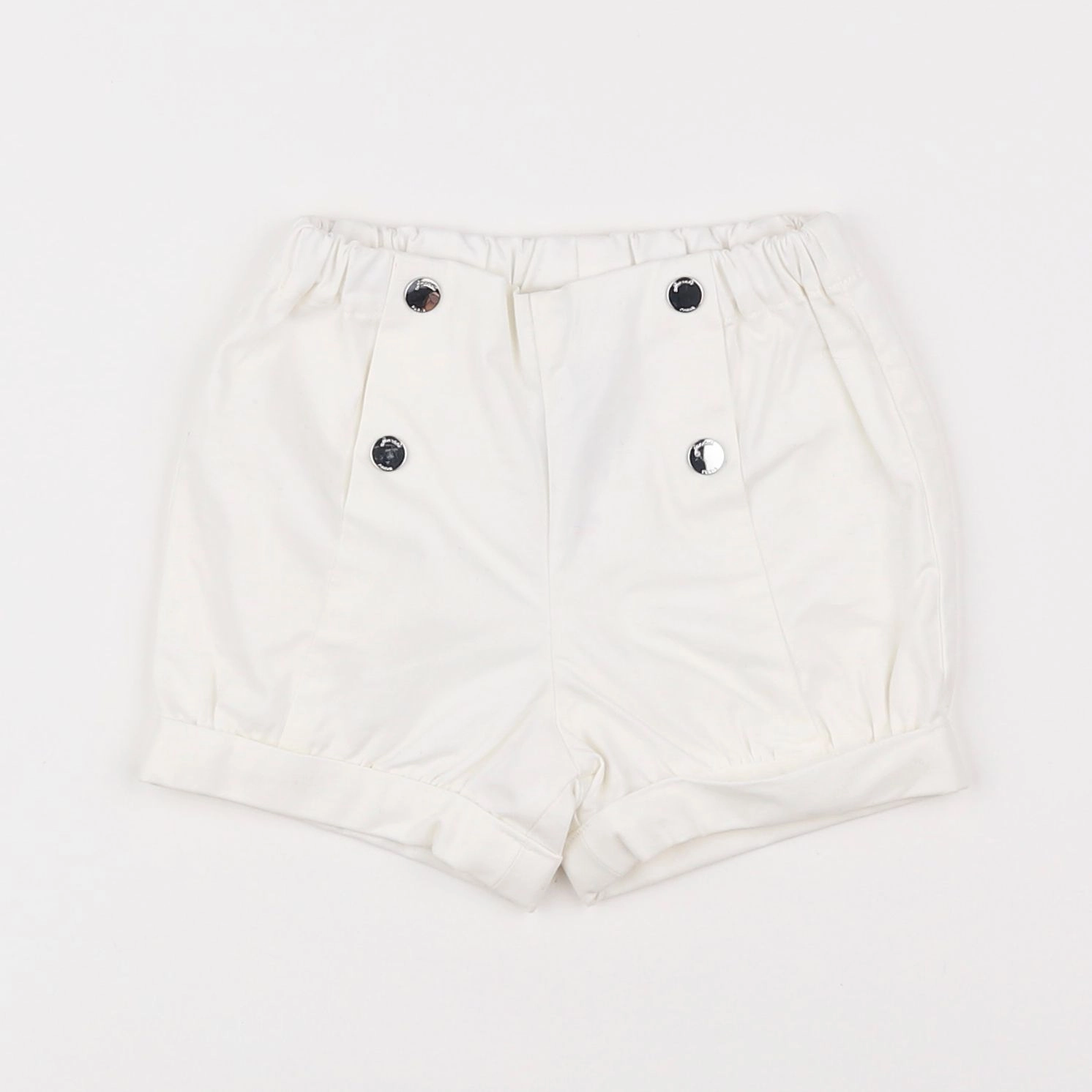 Jacadi - short blanc - 12 mois