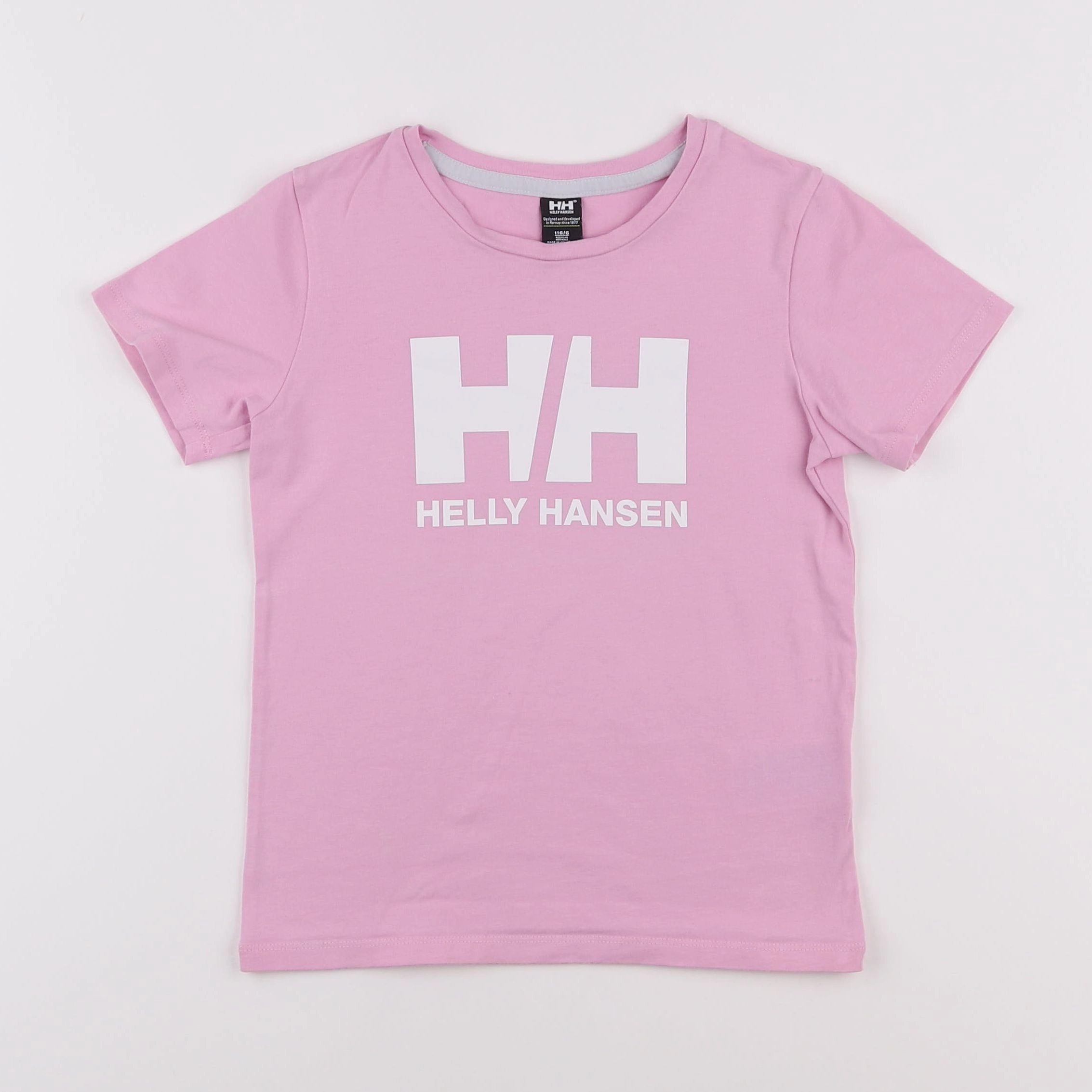 Helly Hansen - tee-shirt rose - 6 ans