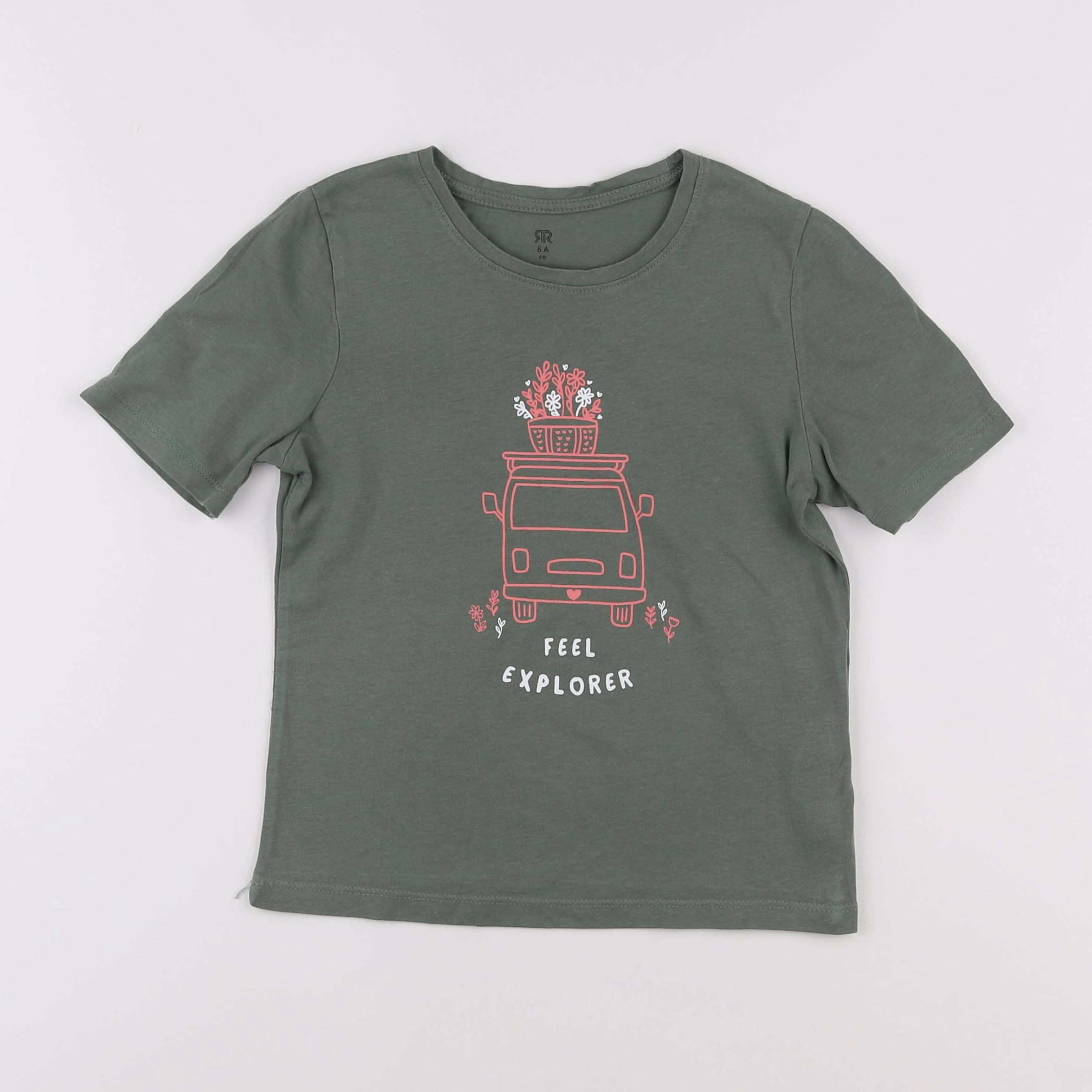 La Redoute - tee-shirt vert - 6 ans