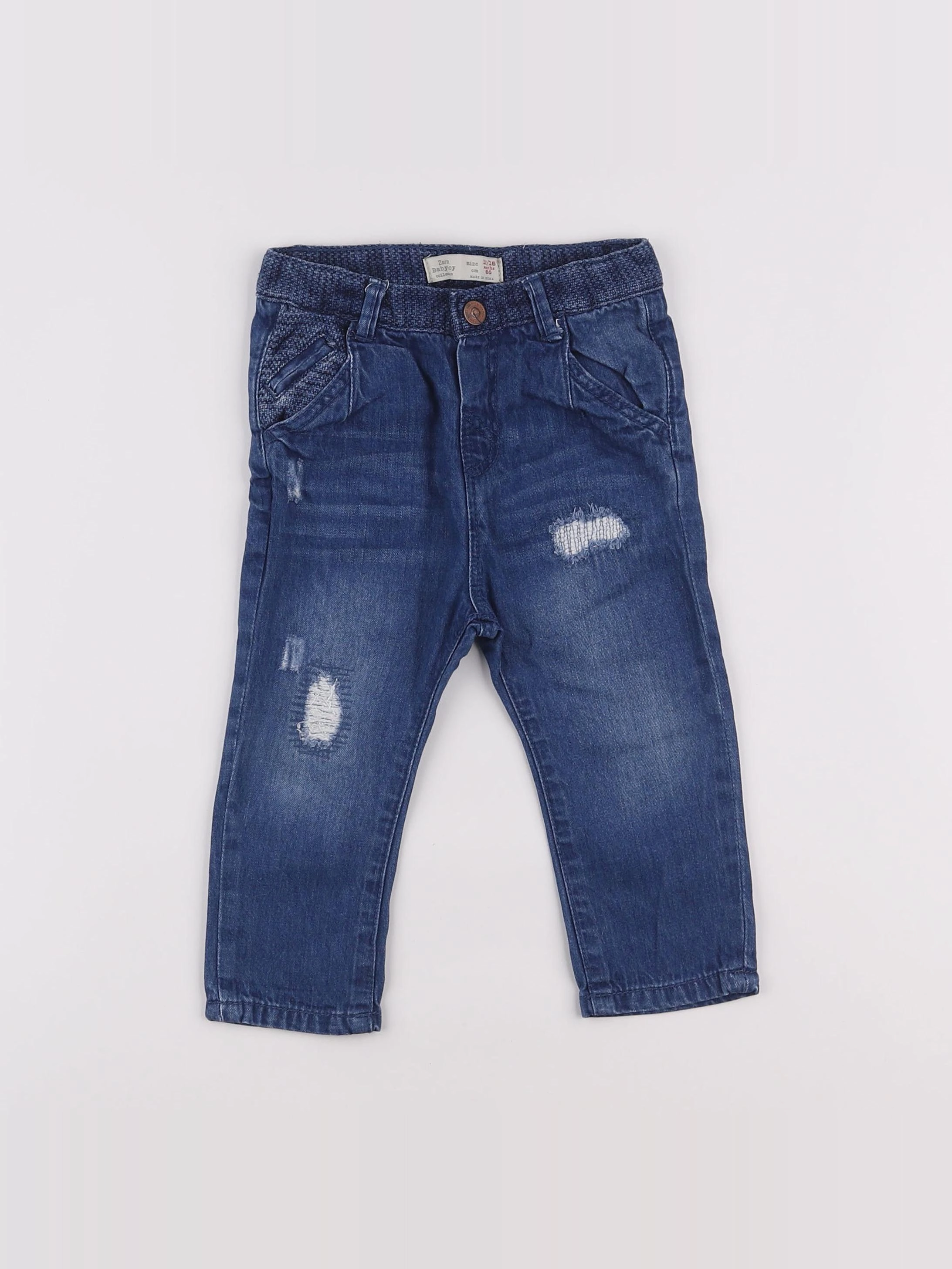 Zara - jean bleu - 12/18 mois