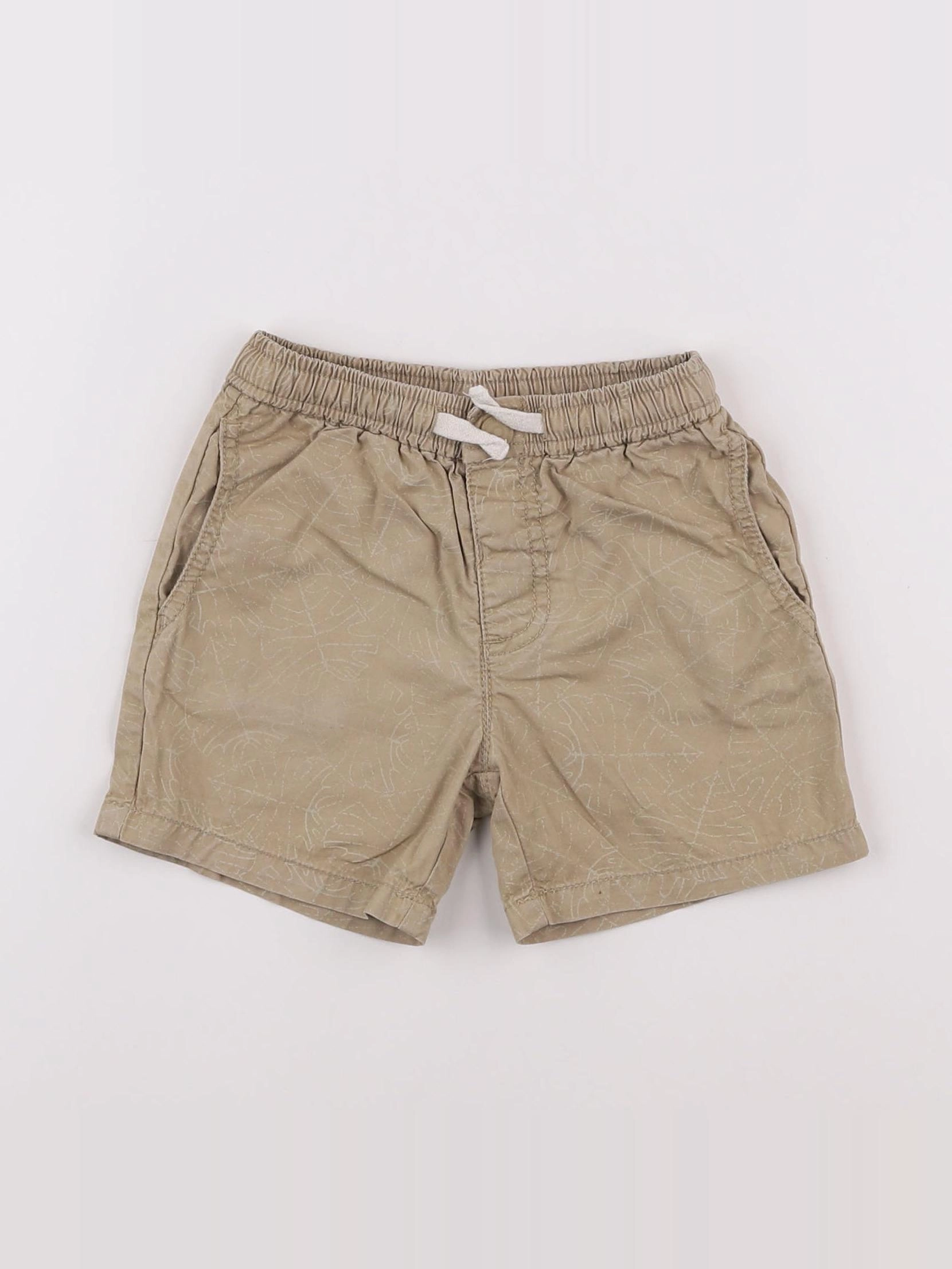 Zara - short marron - 12/18 mois