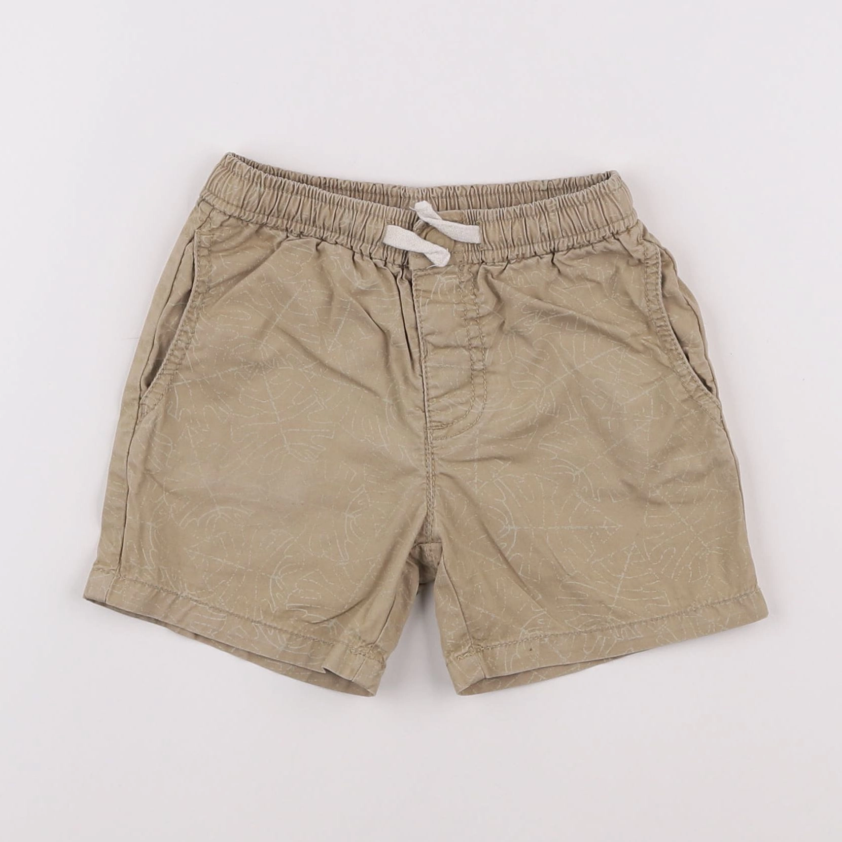 Zara - short marron - 12/18 mois