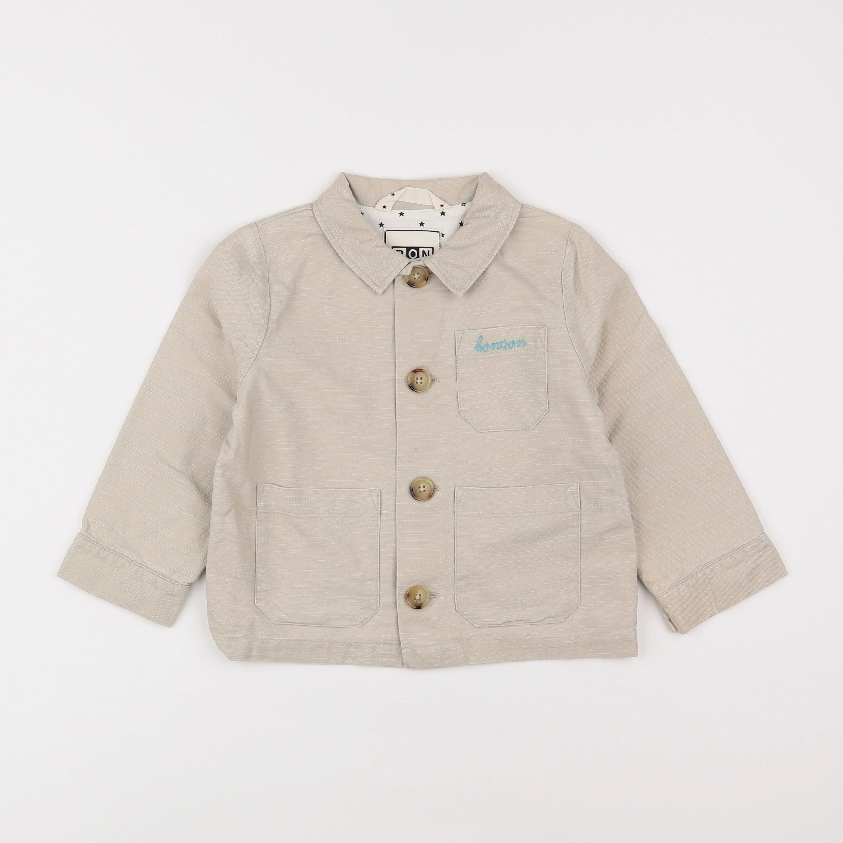 Bonton - veste beige - 4 ans