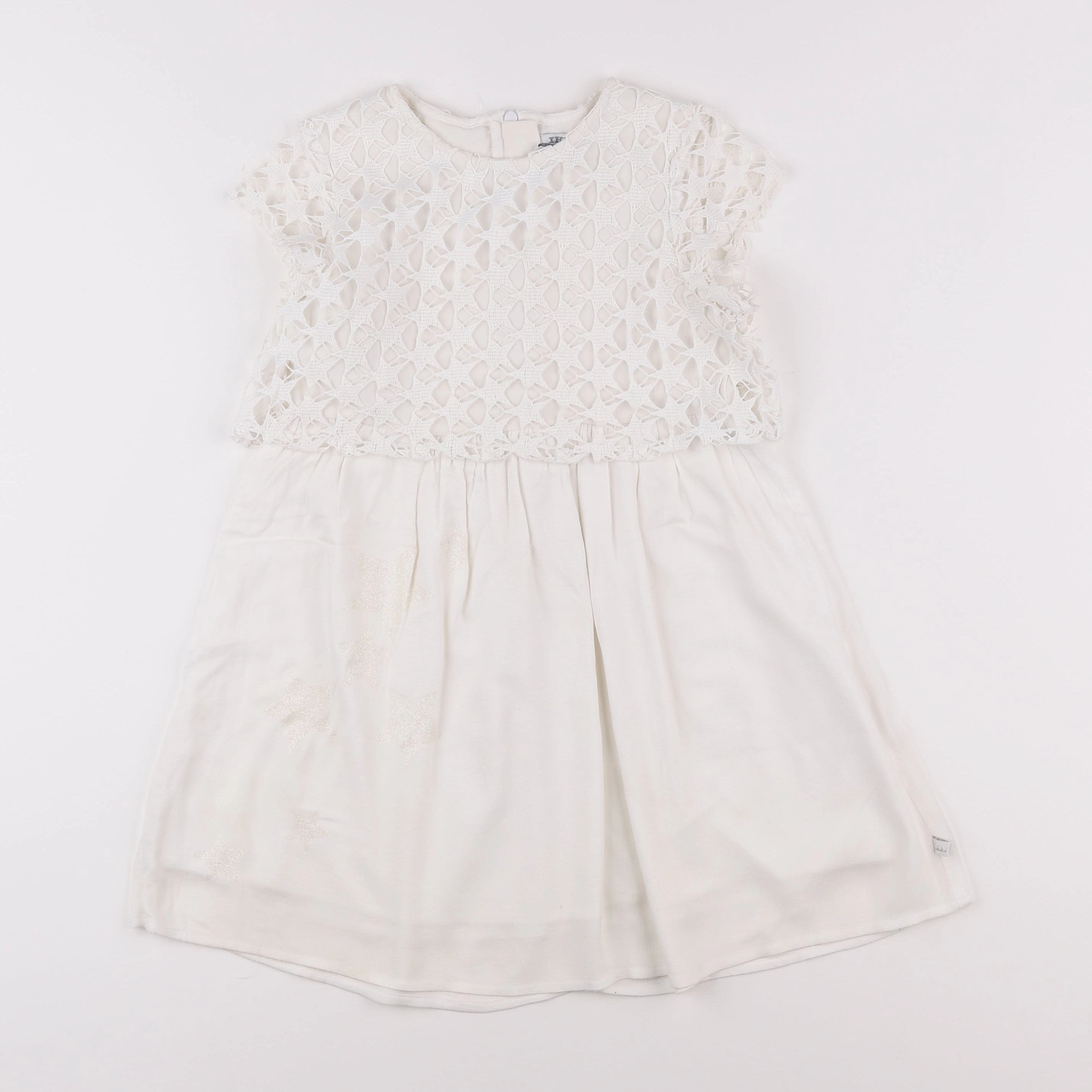 IKKS - robe blanc - 6 ans
