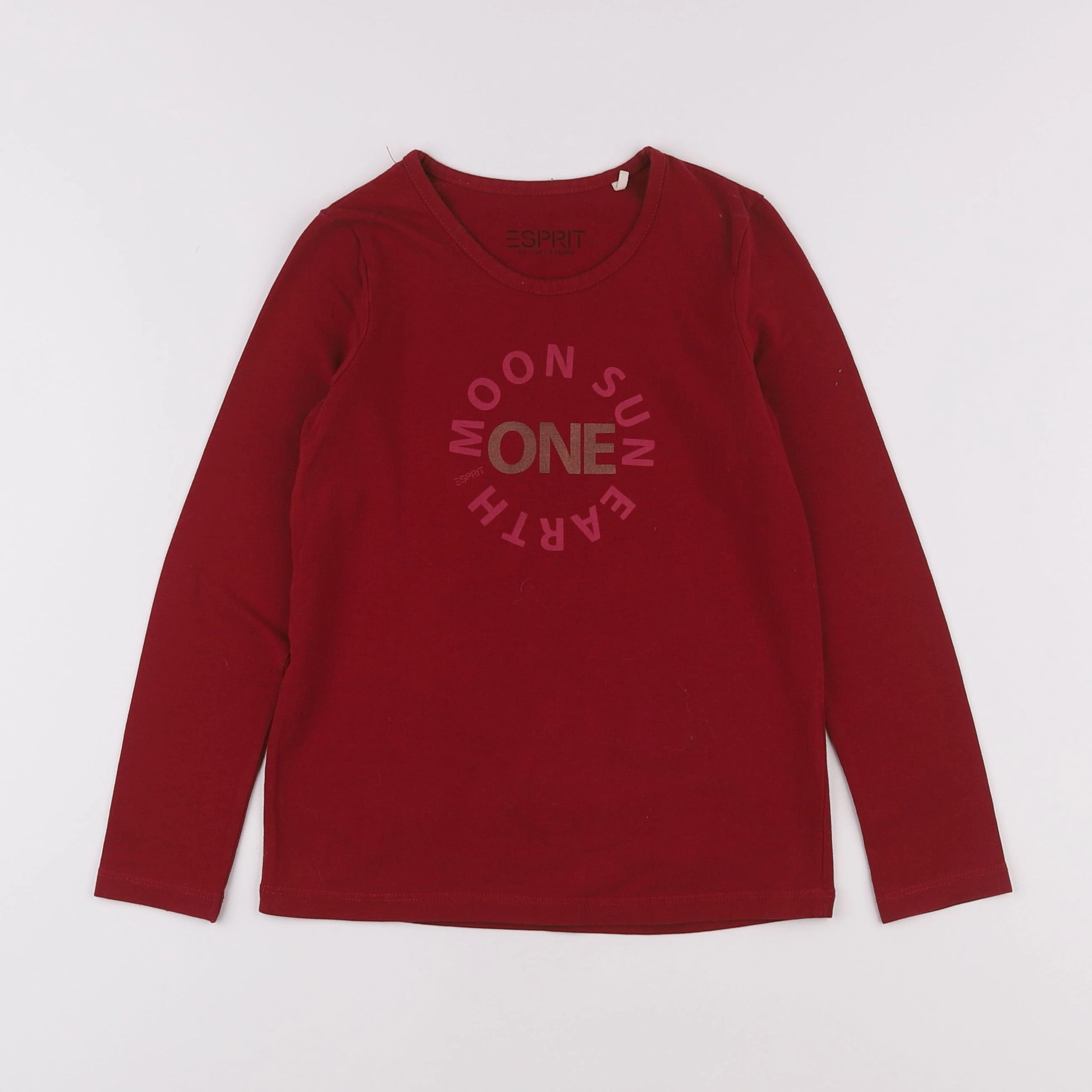 Esprit - tee-shirt rouge - 8 ans