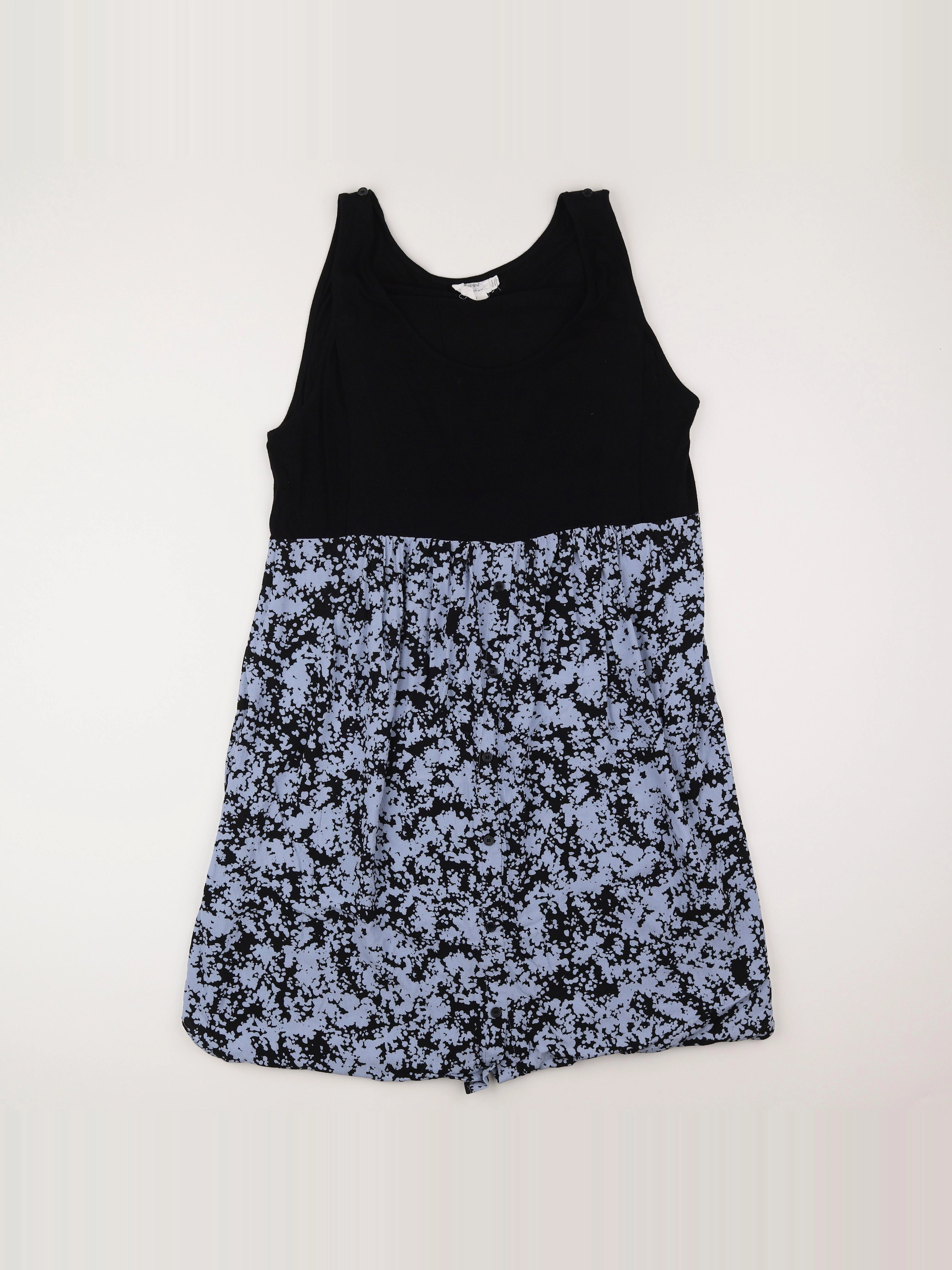 Seraphine - robe grossesse bleu - 48