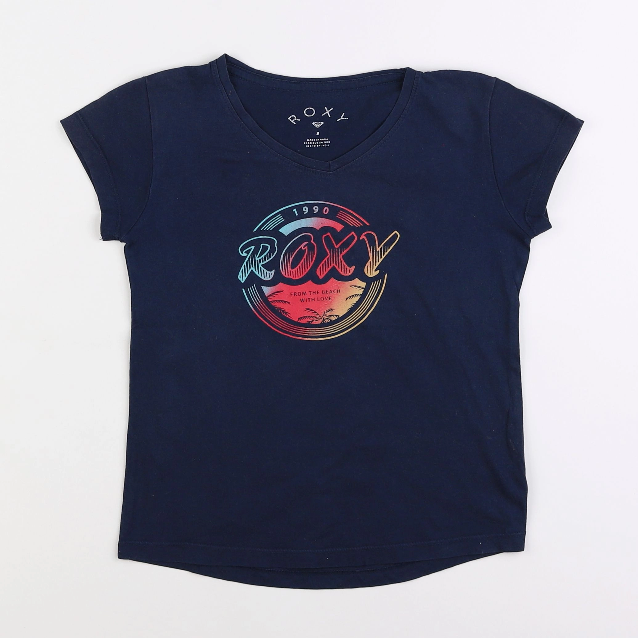 Roxy - tee-shirt bleu - 8 ans