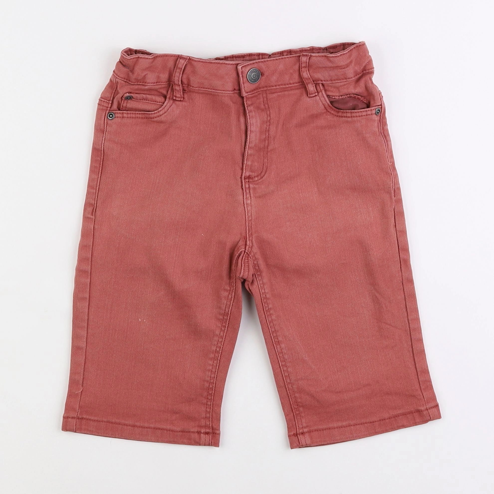 Vertbaudet - short rouge - 9 ans