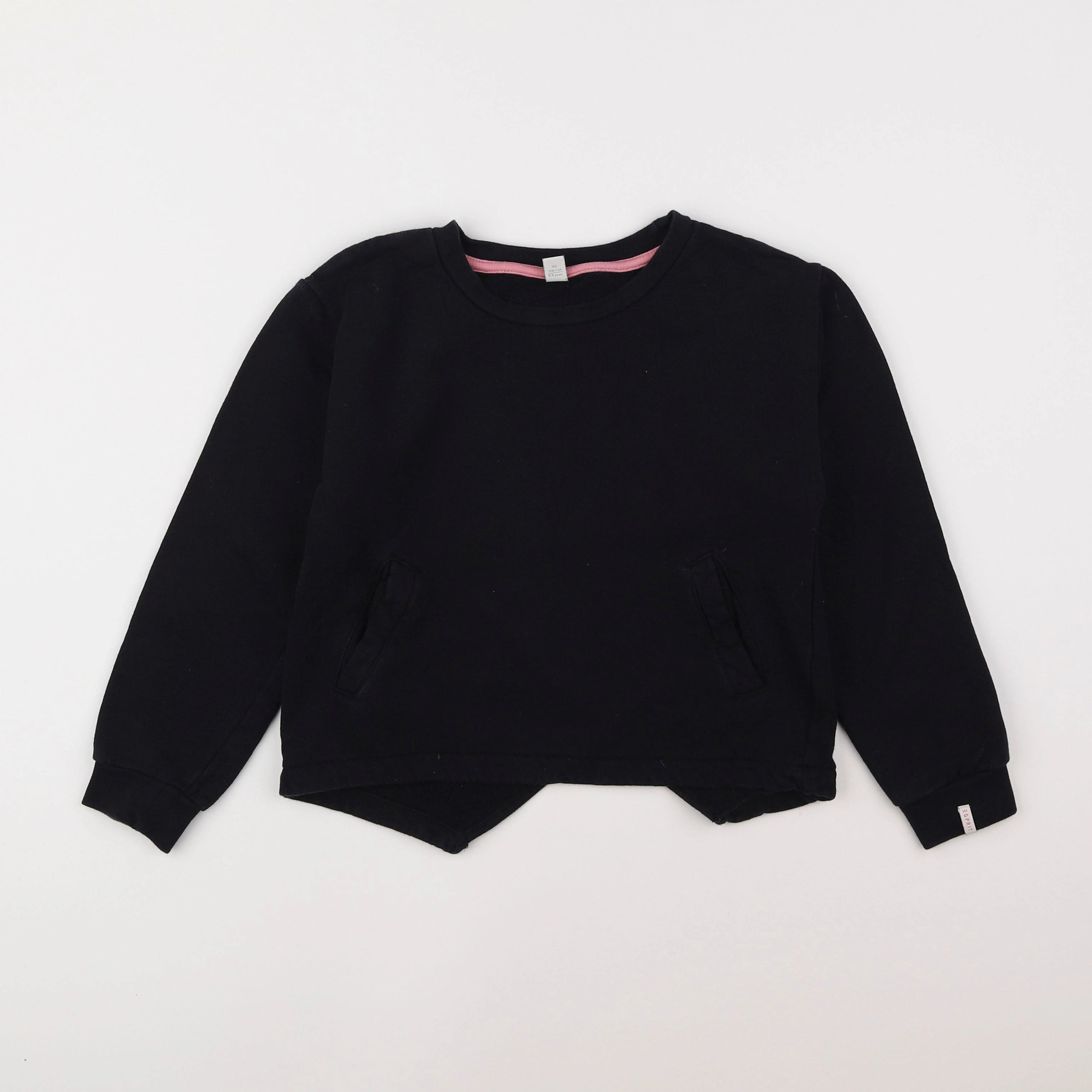 Esprit - sweat noir - 8/9 ans