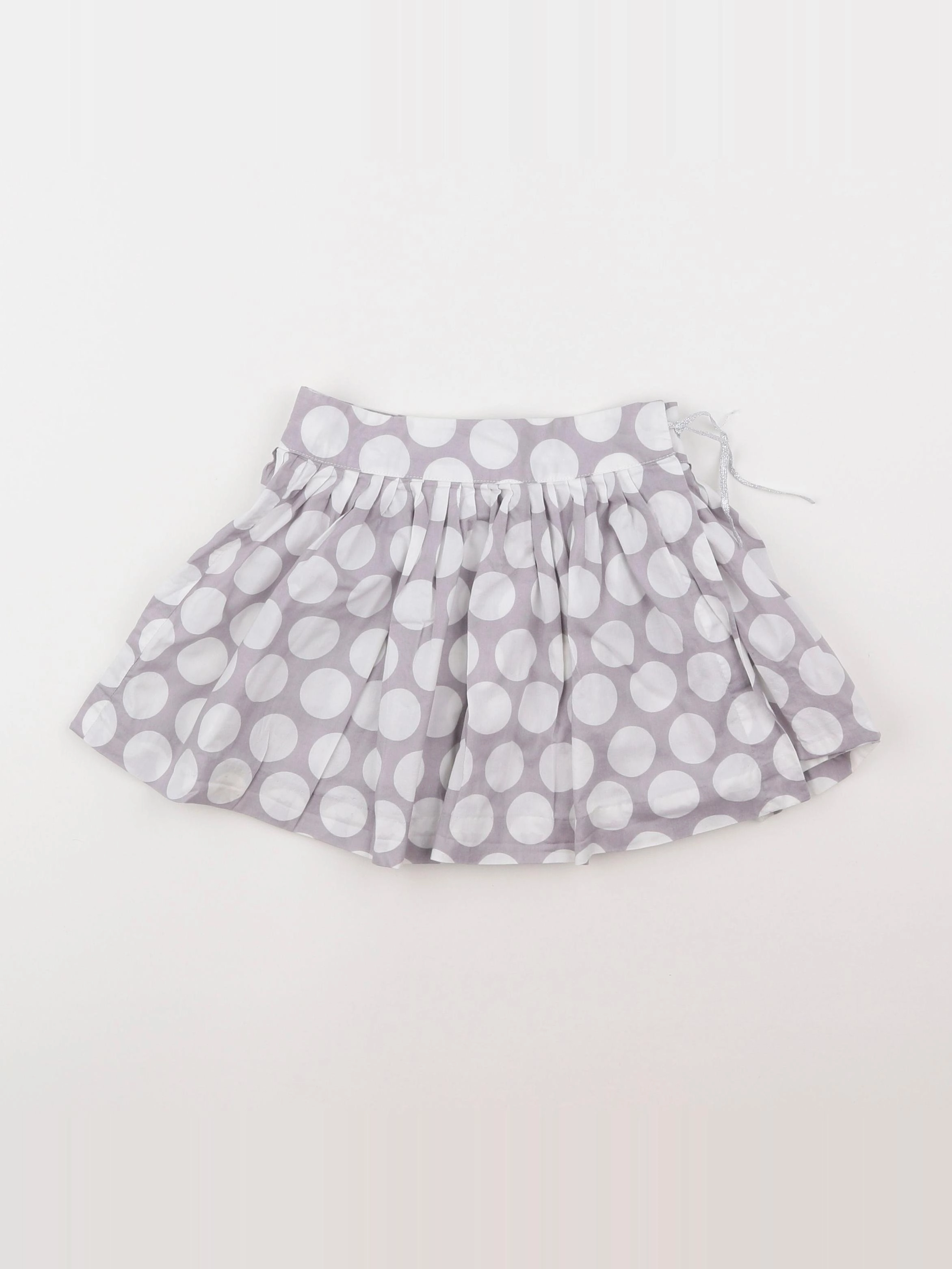 Jacadi - jupe gris, blanc - 3 ans