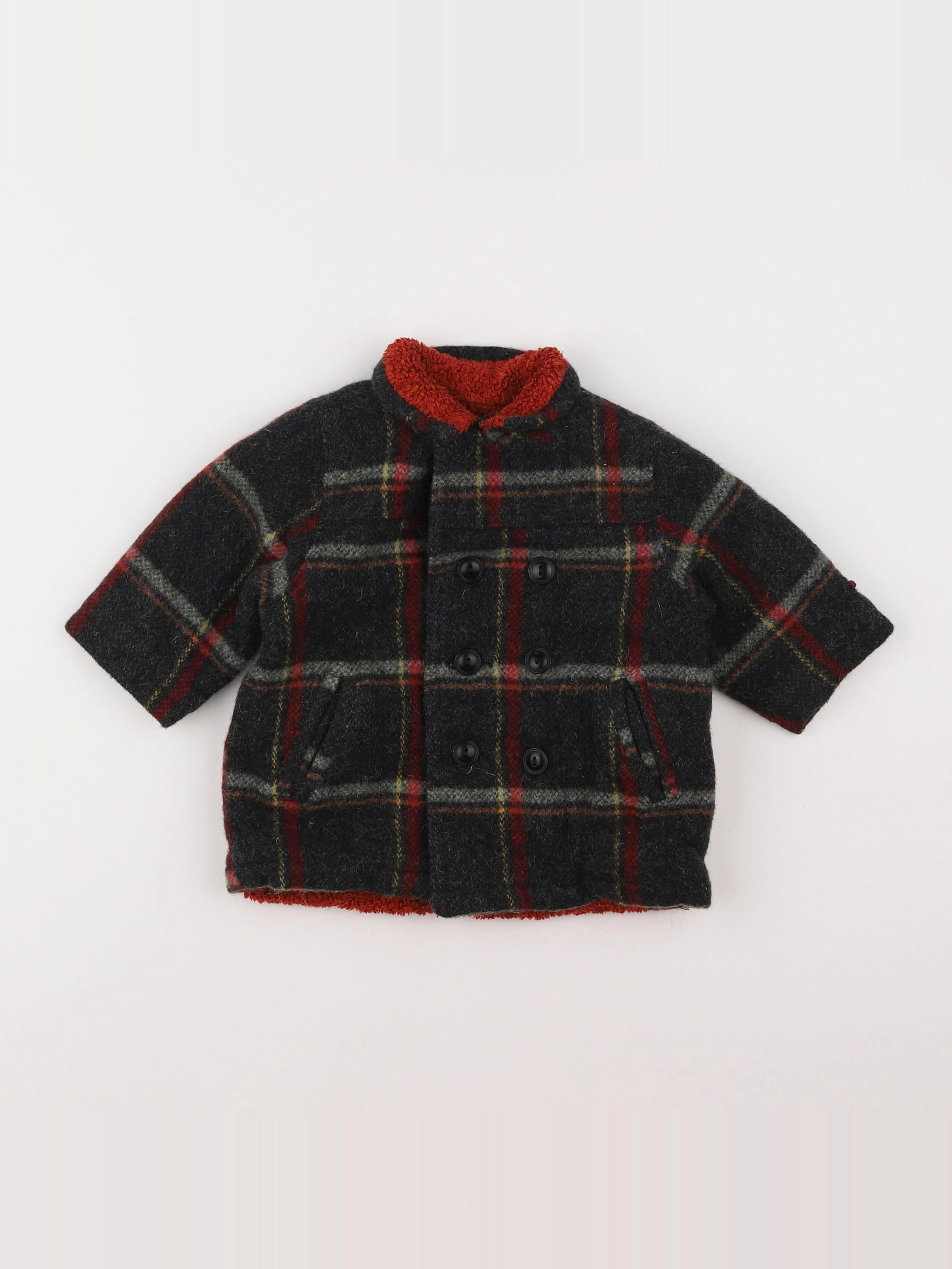 Catimini - manteau gris - 6 mois