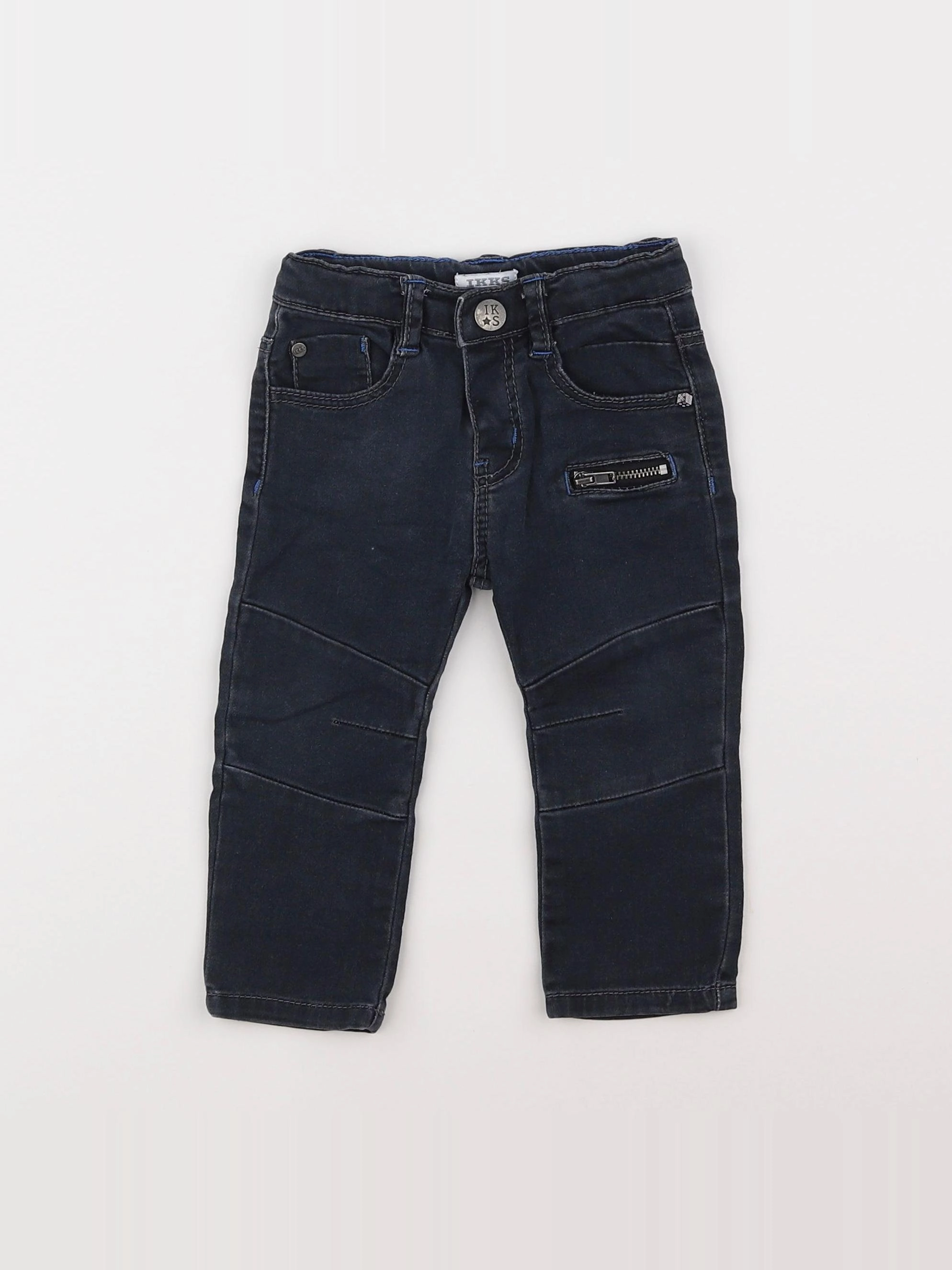 IKKS - jean gris - 6 mois