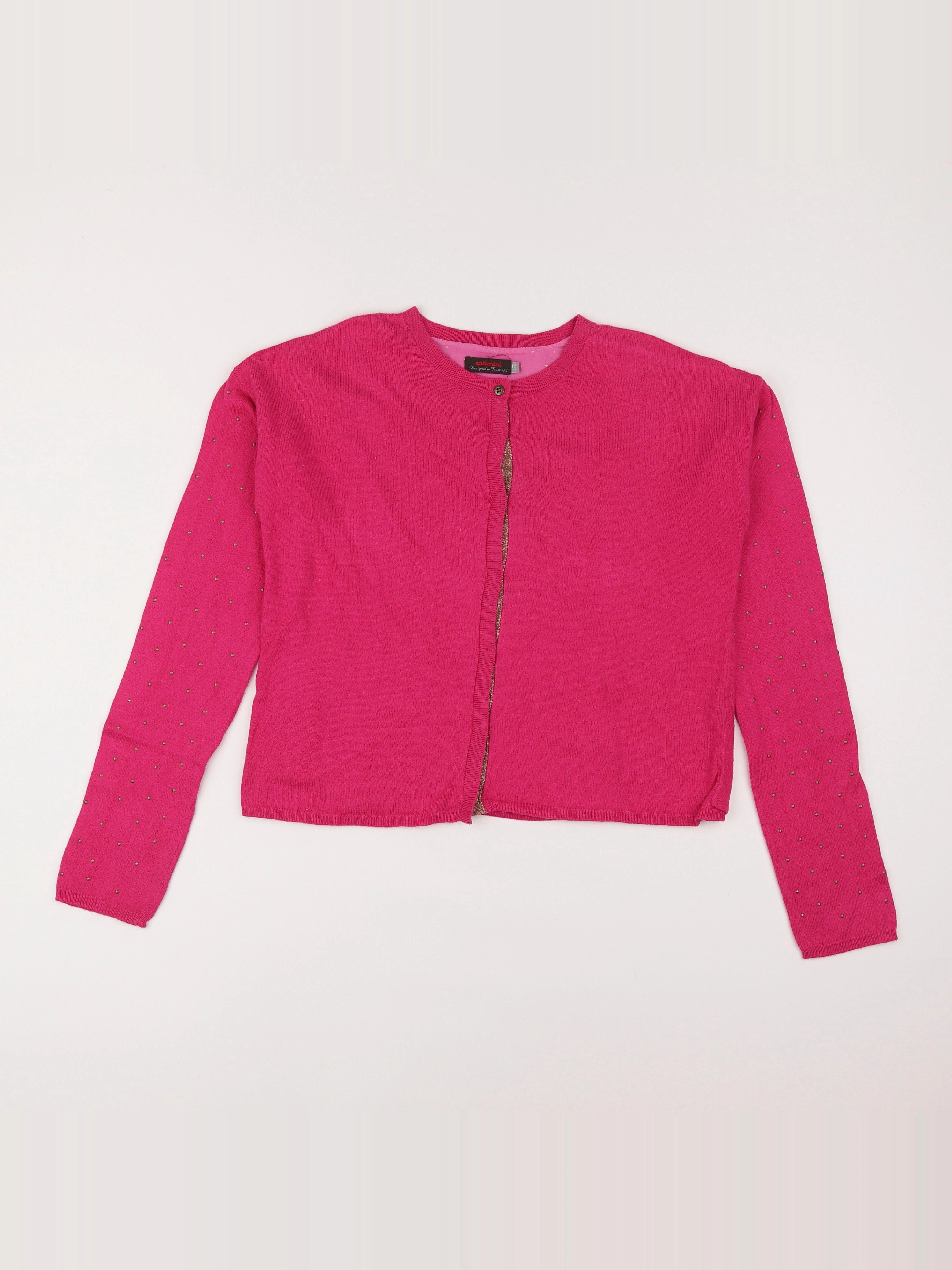 Catimini - gilet rose - 12 ans