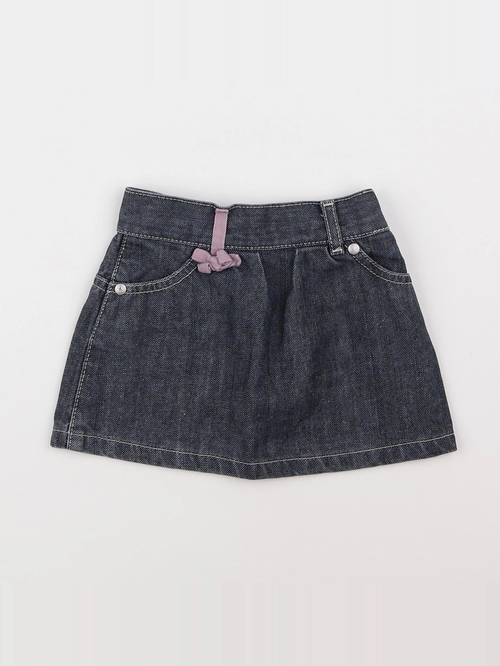 Petit Bateau - jupe bleu - 2 ans