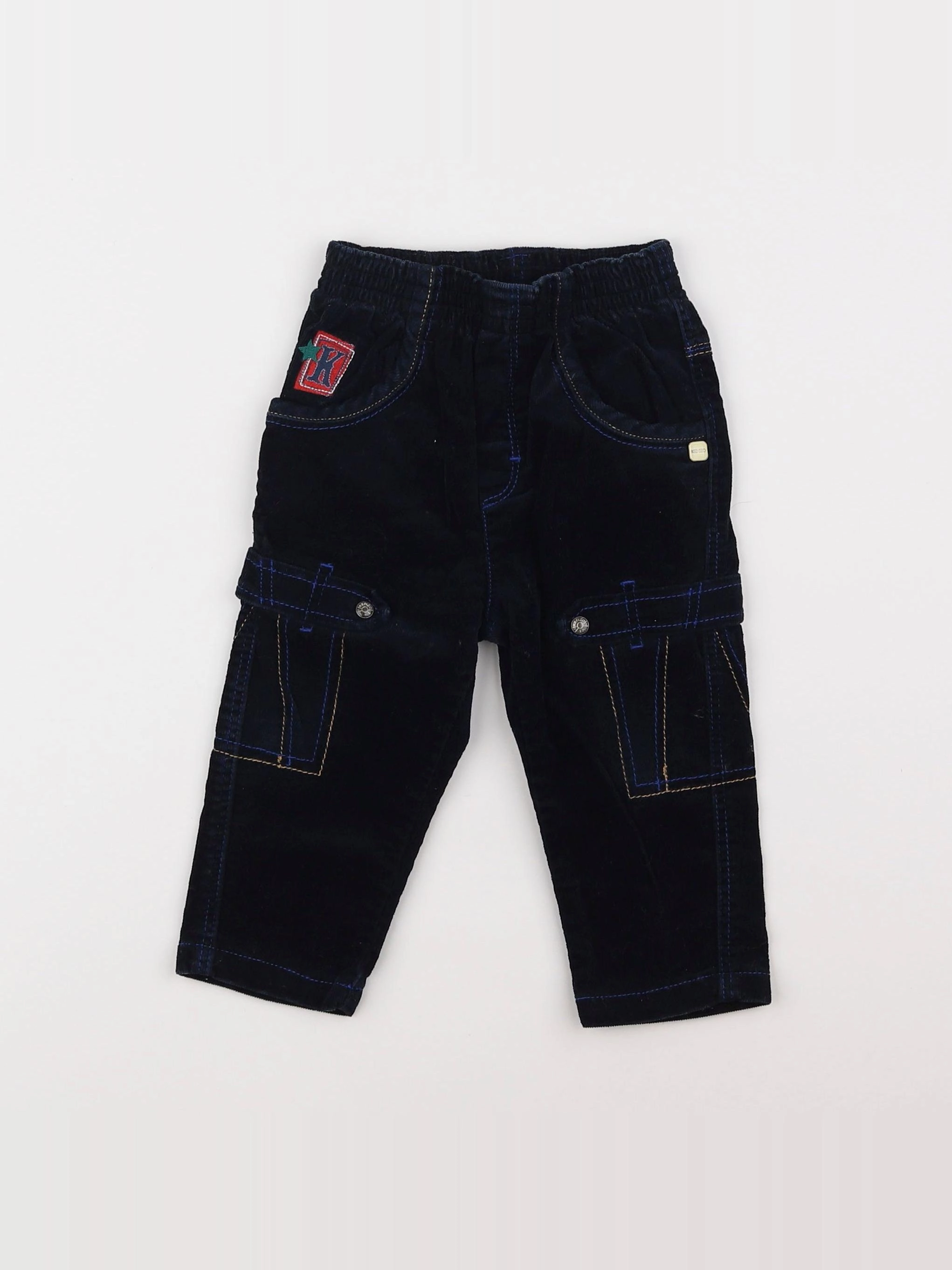 Kenzo - pantalon bleu - 12 mois
