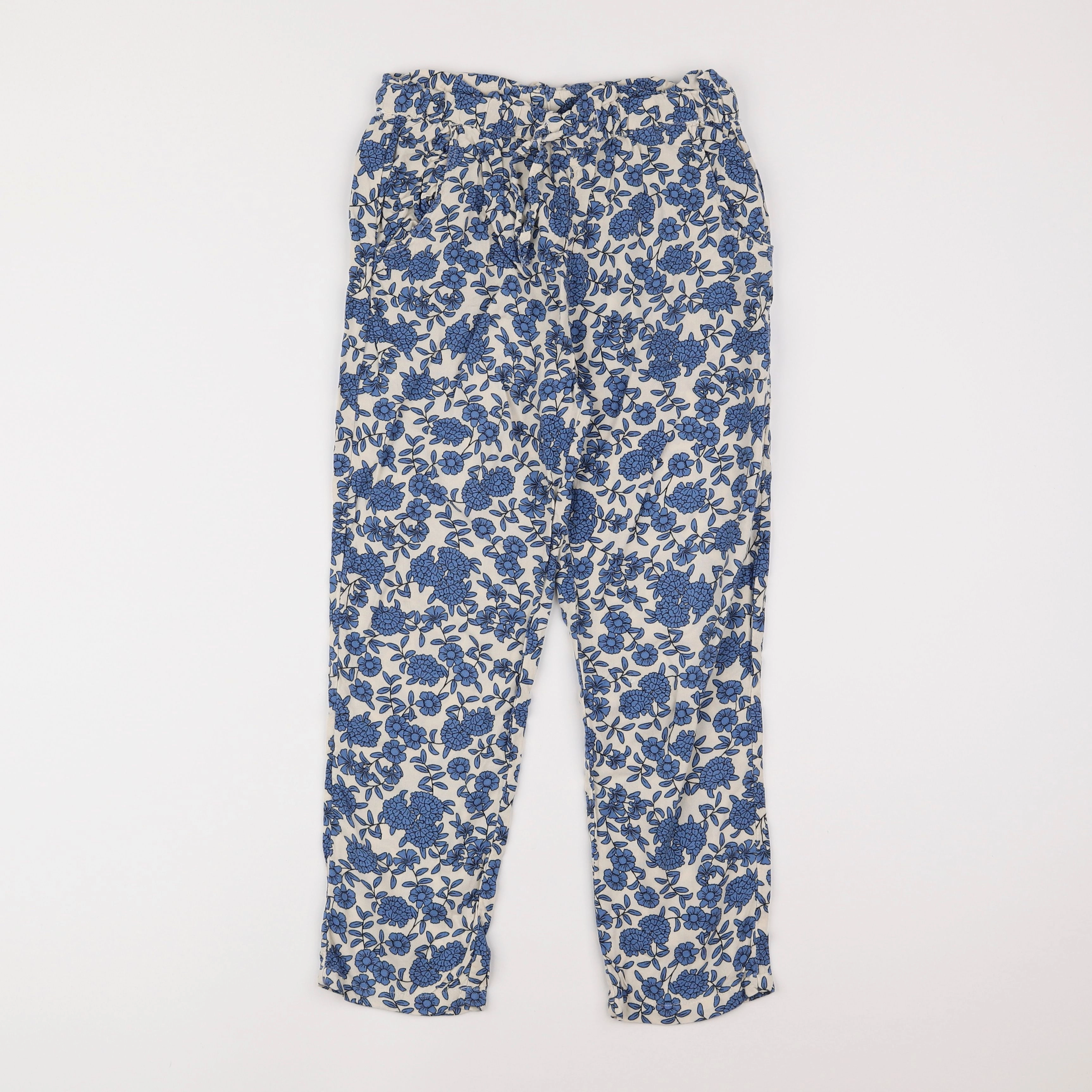 Monoprix - pantalon bleu - 8 ans