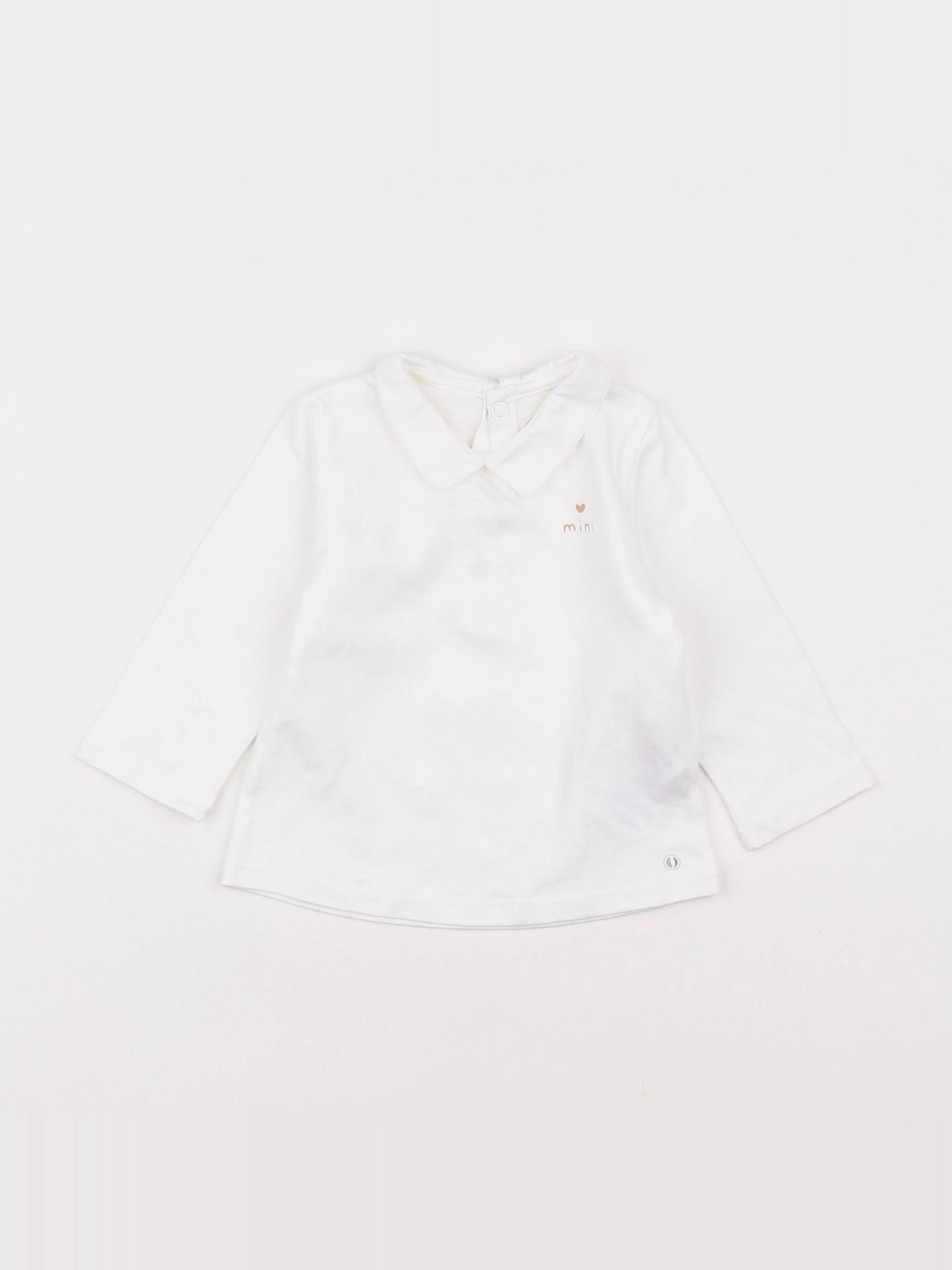 Absorba - tee-shirt blanc - 3 mois