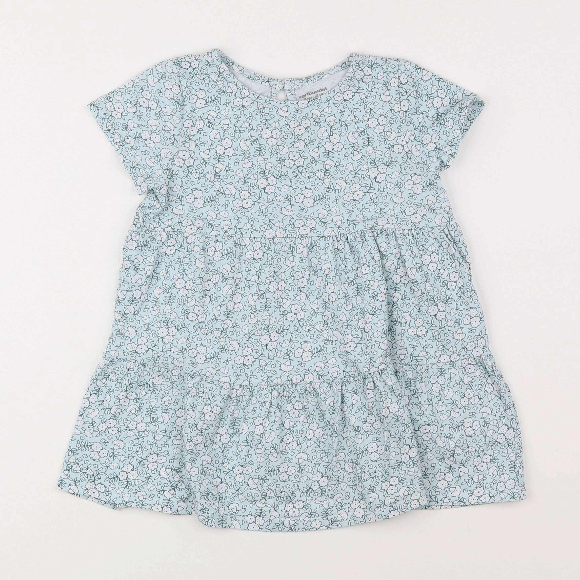 Vertbaudet - robe vert - 3 ans