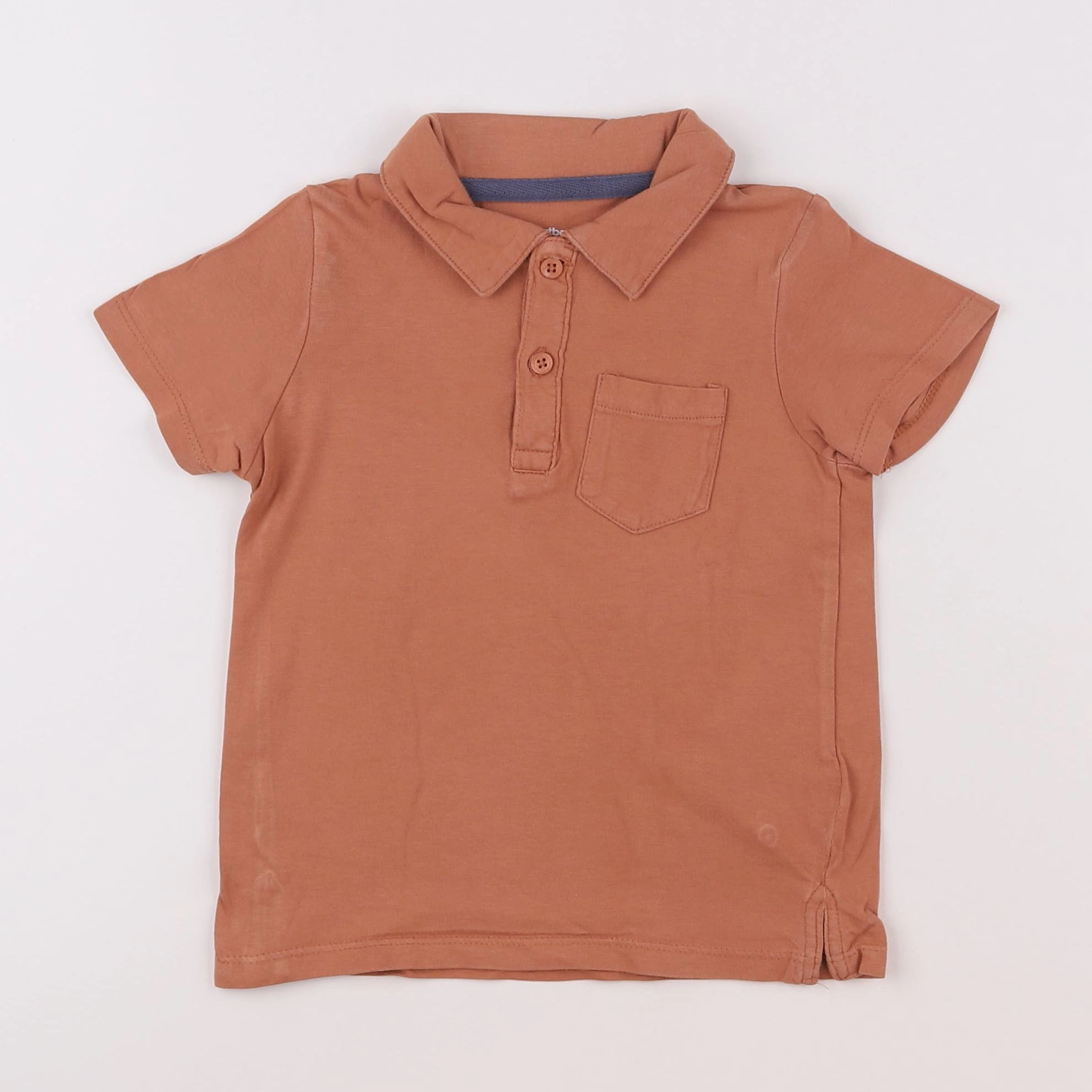 Vertbaudet - polo orange - 3 ans