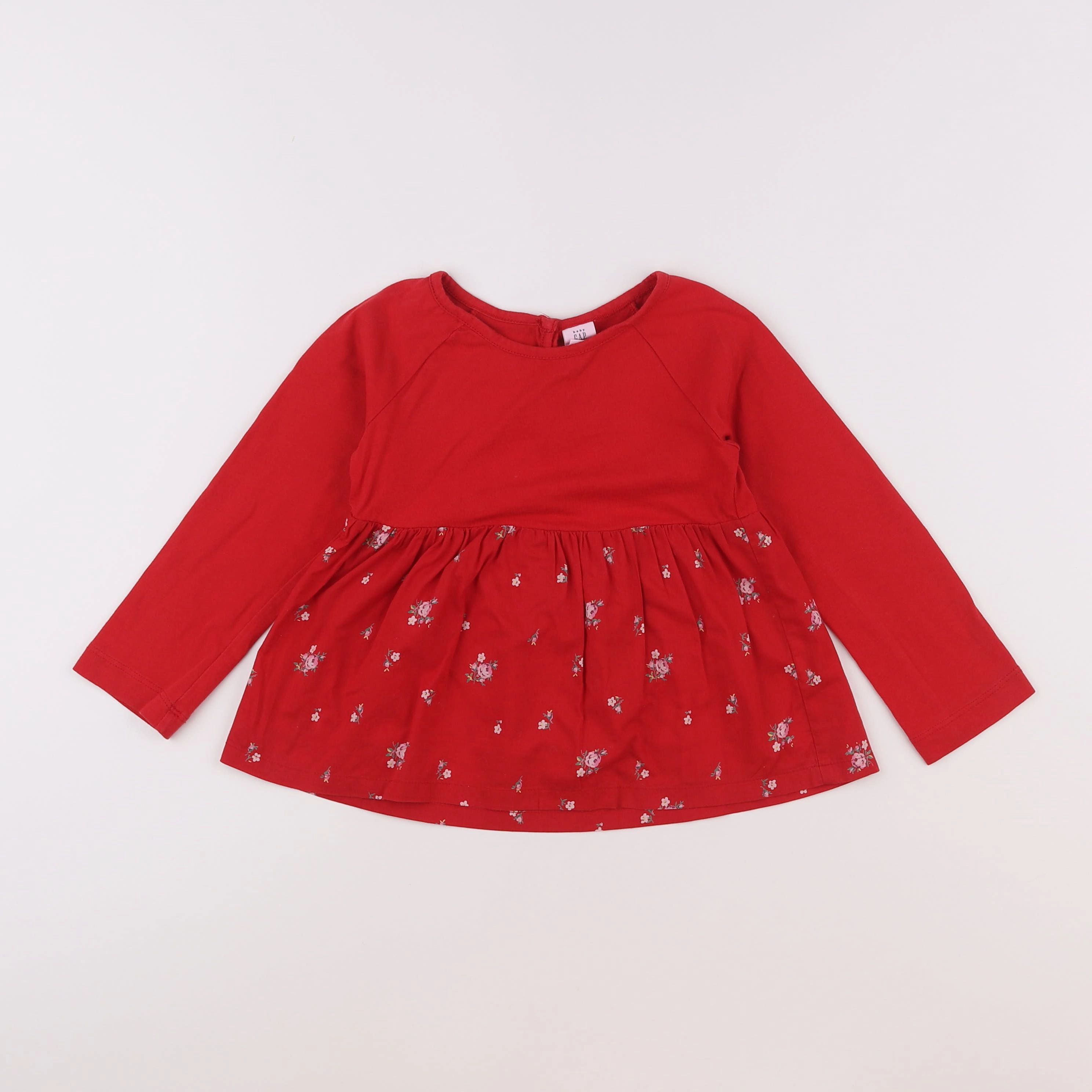 GAP - tee-shirt rouge - 3 ans