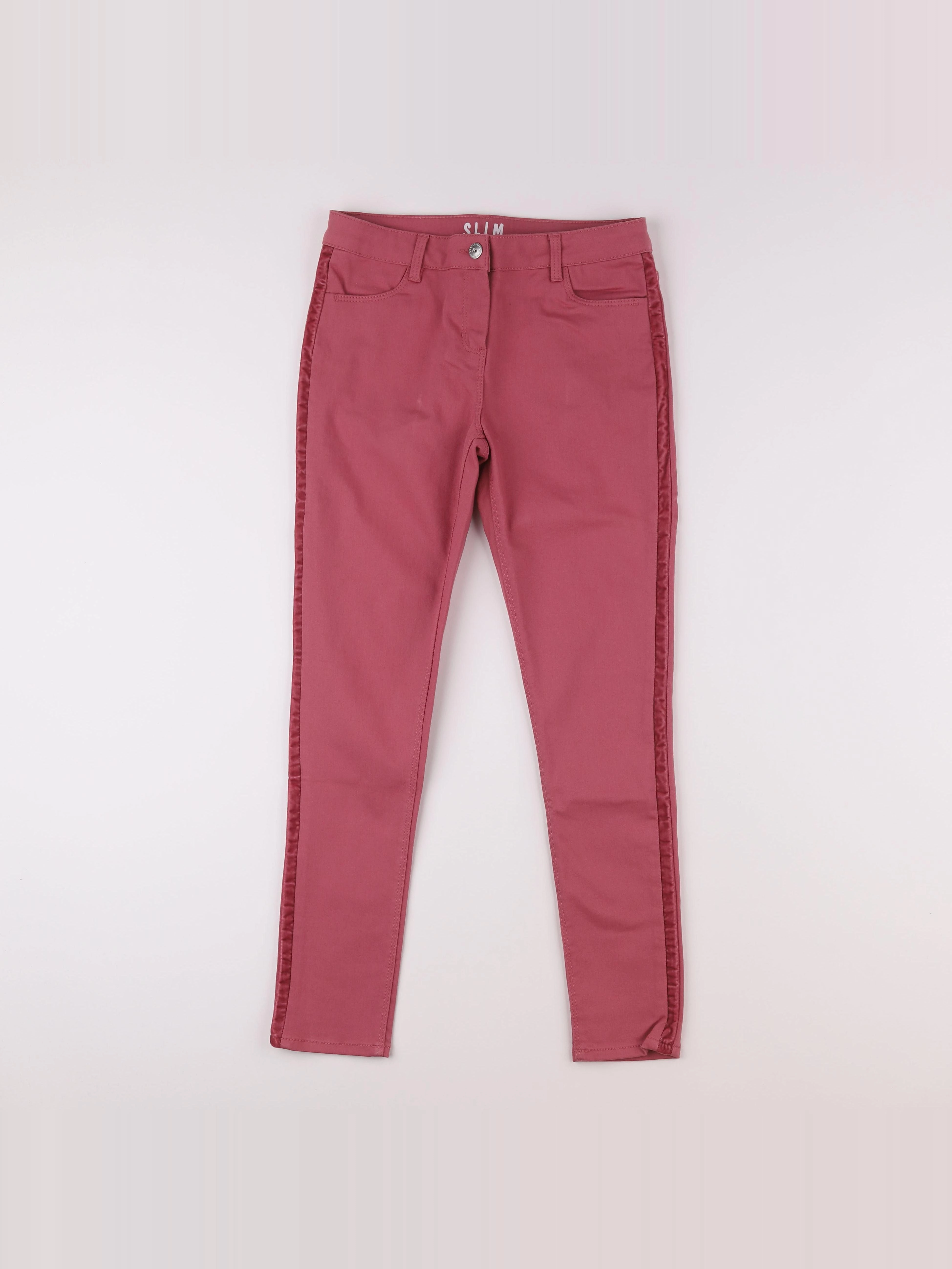 Vertbaudet - pantalon rose - 12 ans