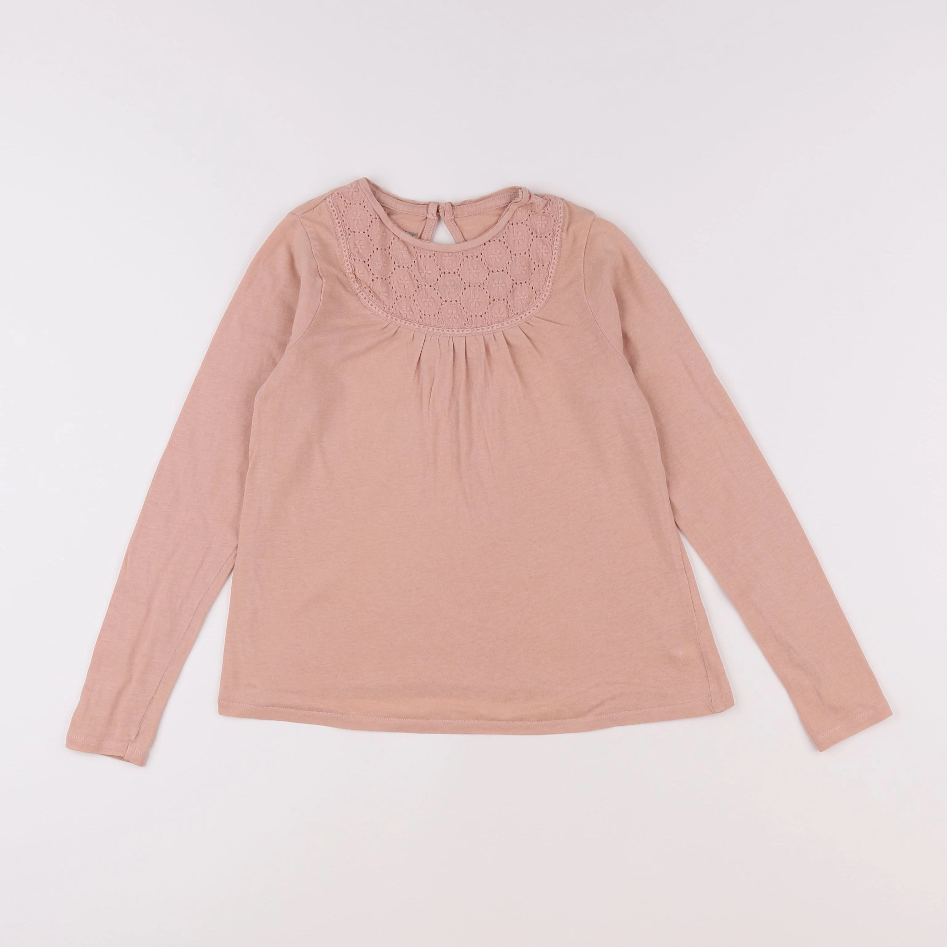 Vertbaudet - tee-shirt rose - 8 ans