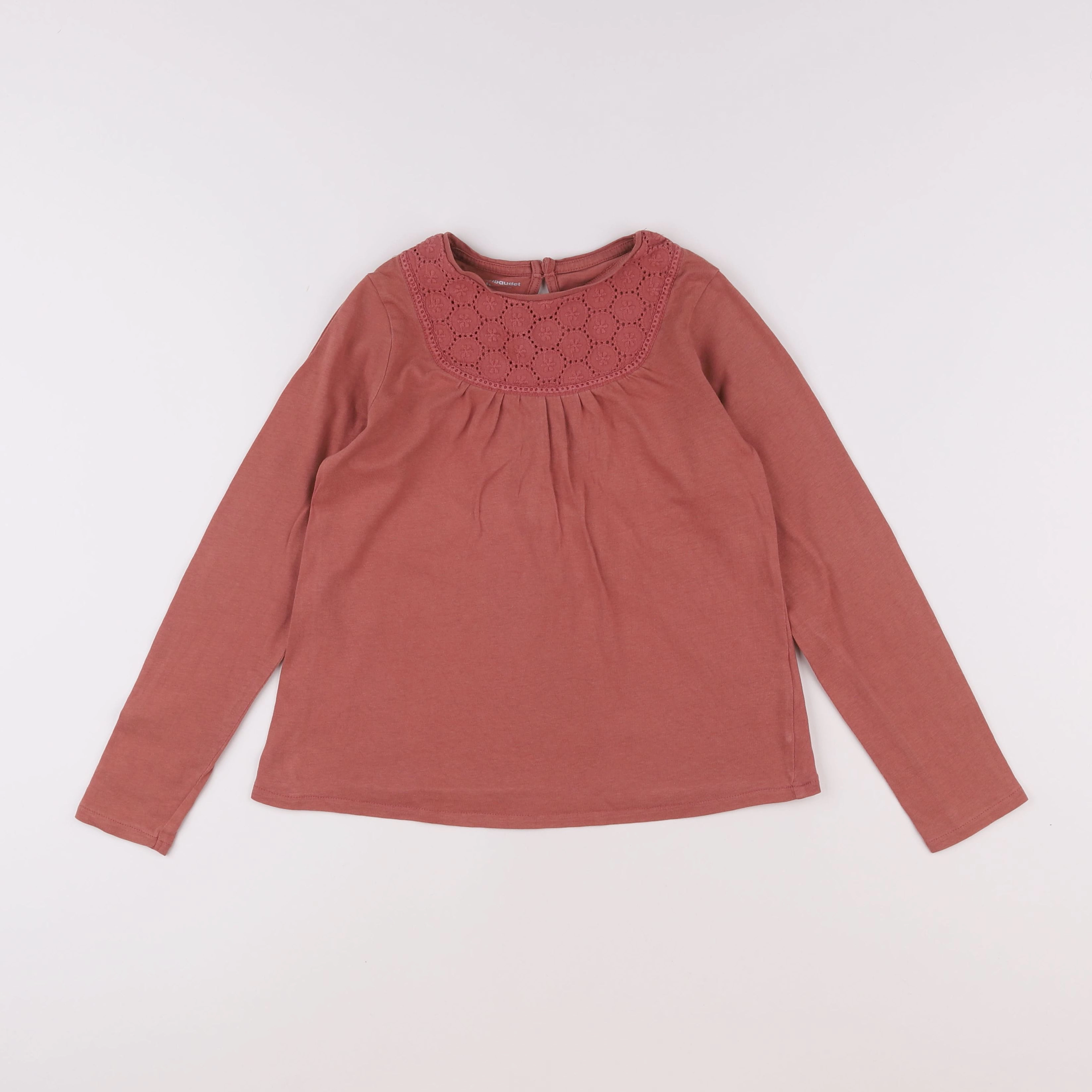 Vertbaudet - tee-shirt rose - 8 ans