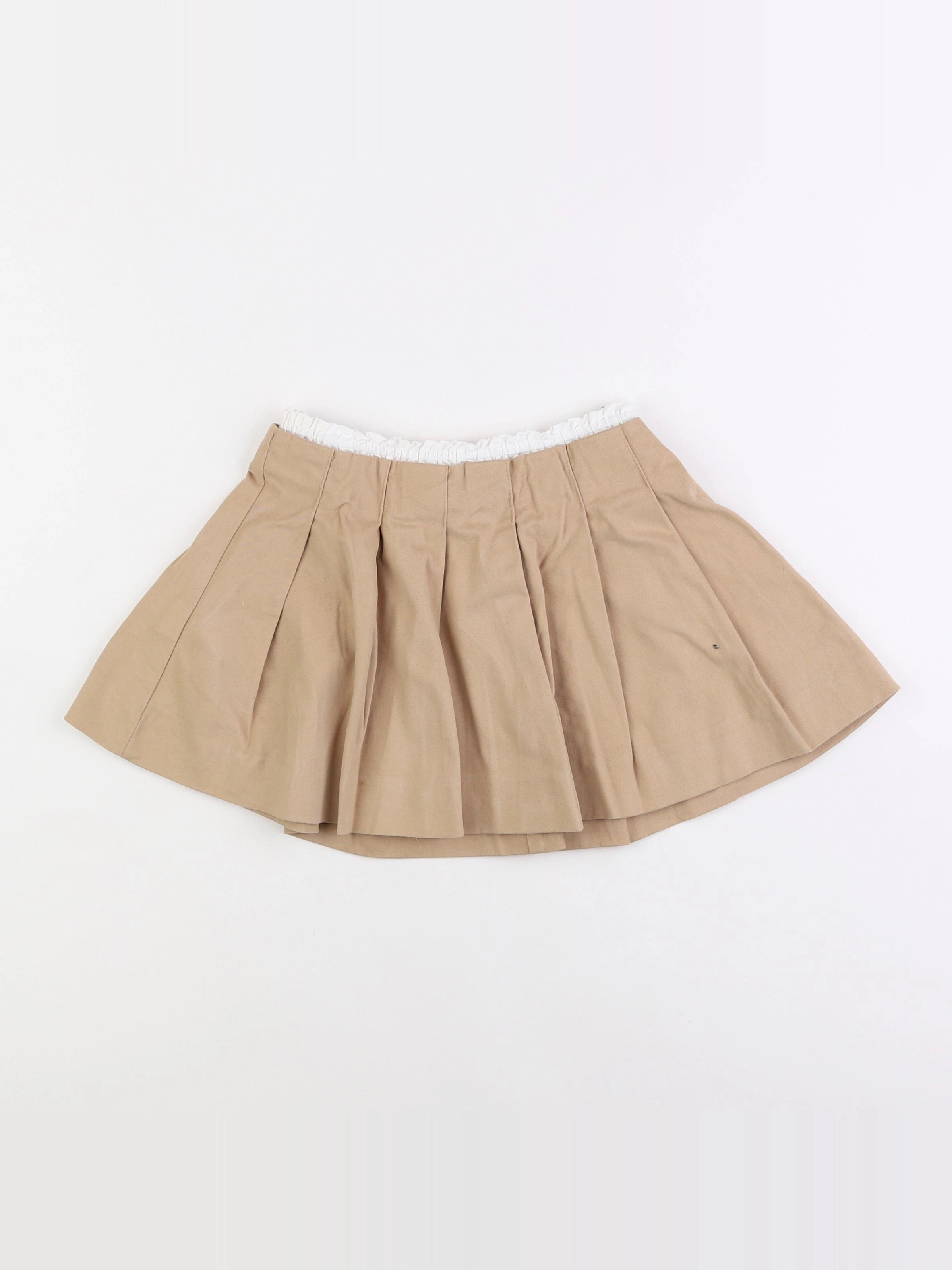 Zara - jupe marron - 7 ans