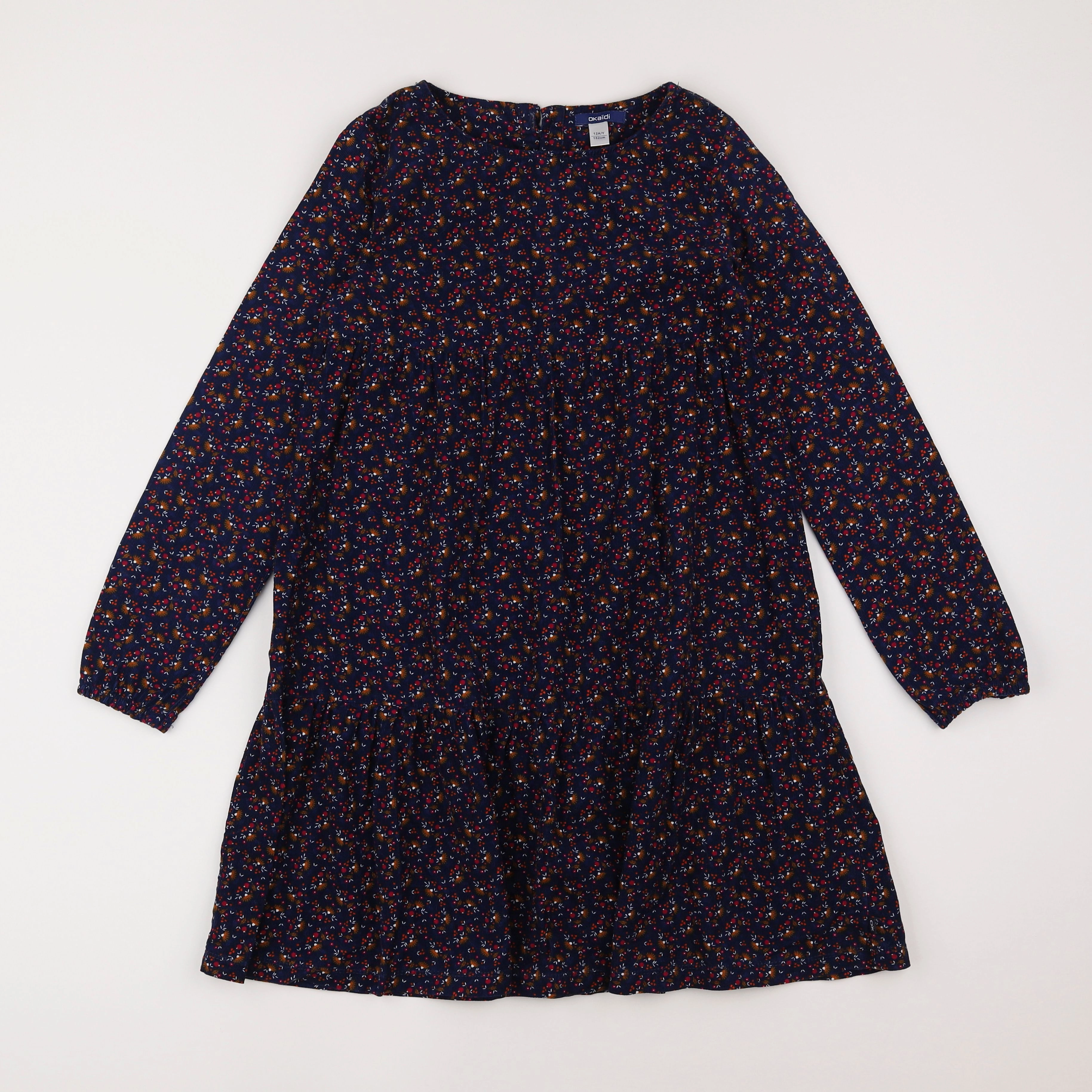 Okaidi - robe bleu - 12 ans